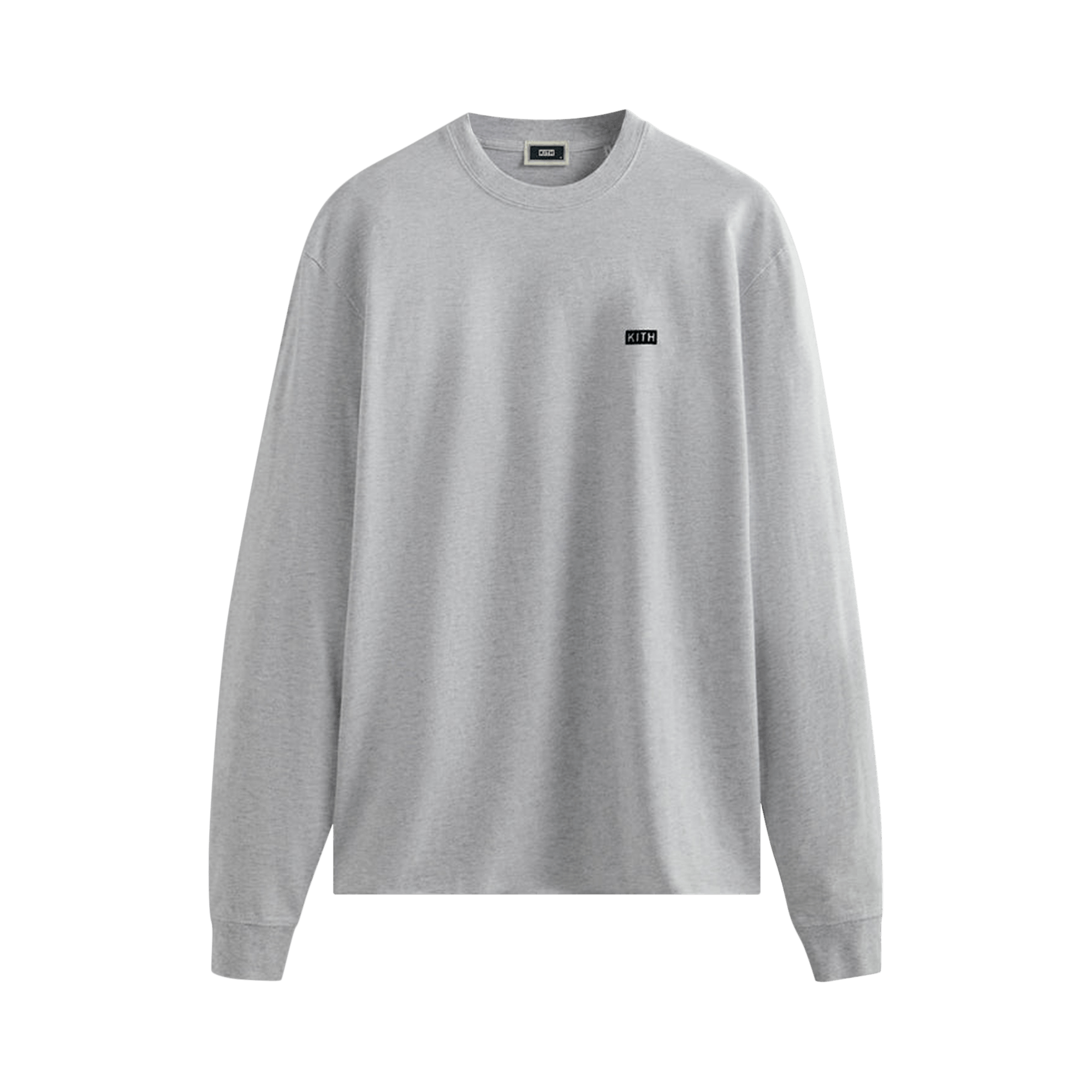 Kith Long-Sleeve Lax Tee 'Light Heather Grey'