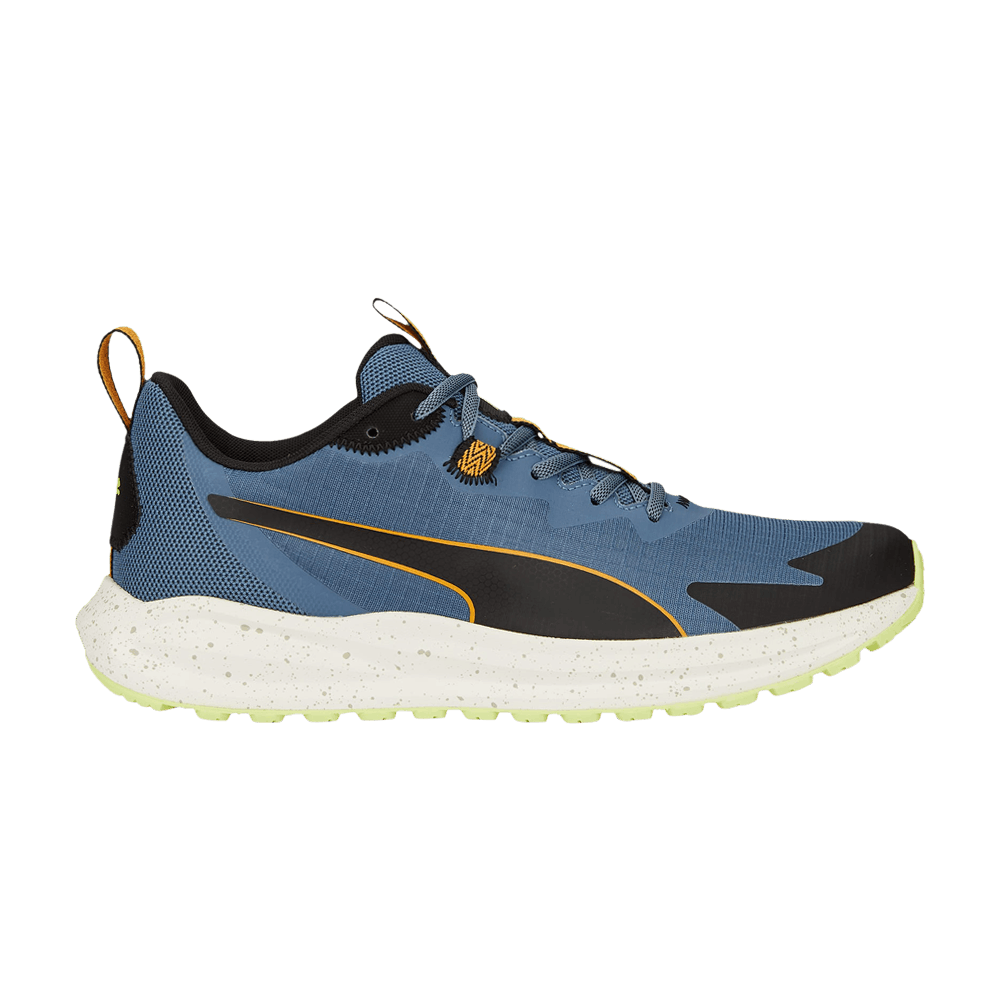 Pre-owned Puma Twitch Runner Trail 'evening Sky Black' In Blue