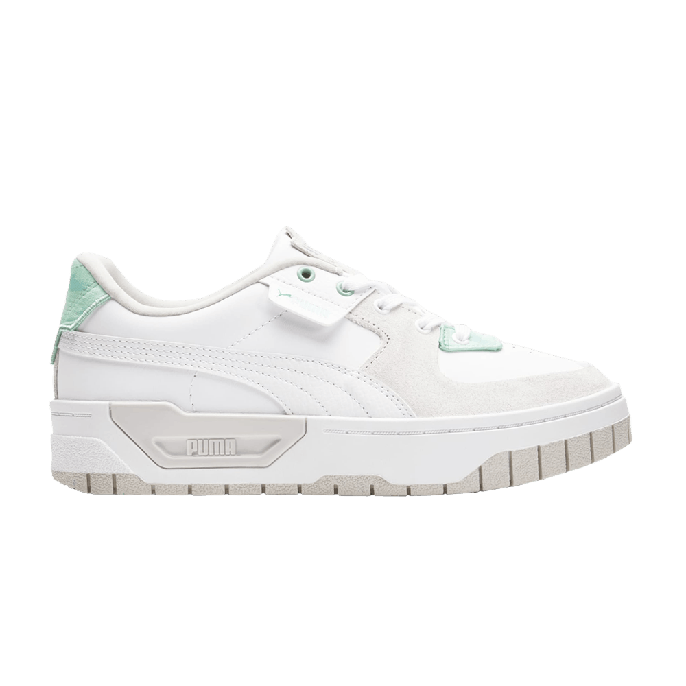 Pre-owned Puma Wmns Cali Dream 'white Mist Green'