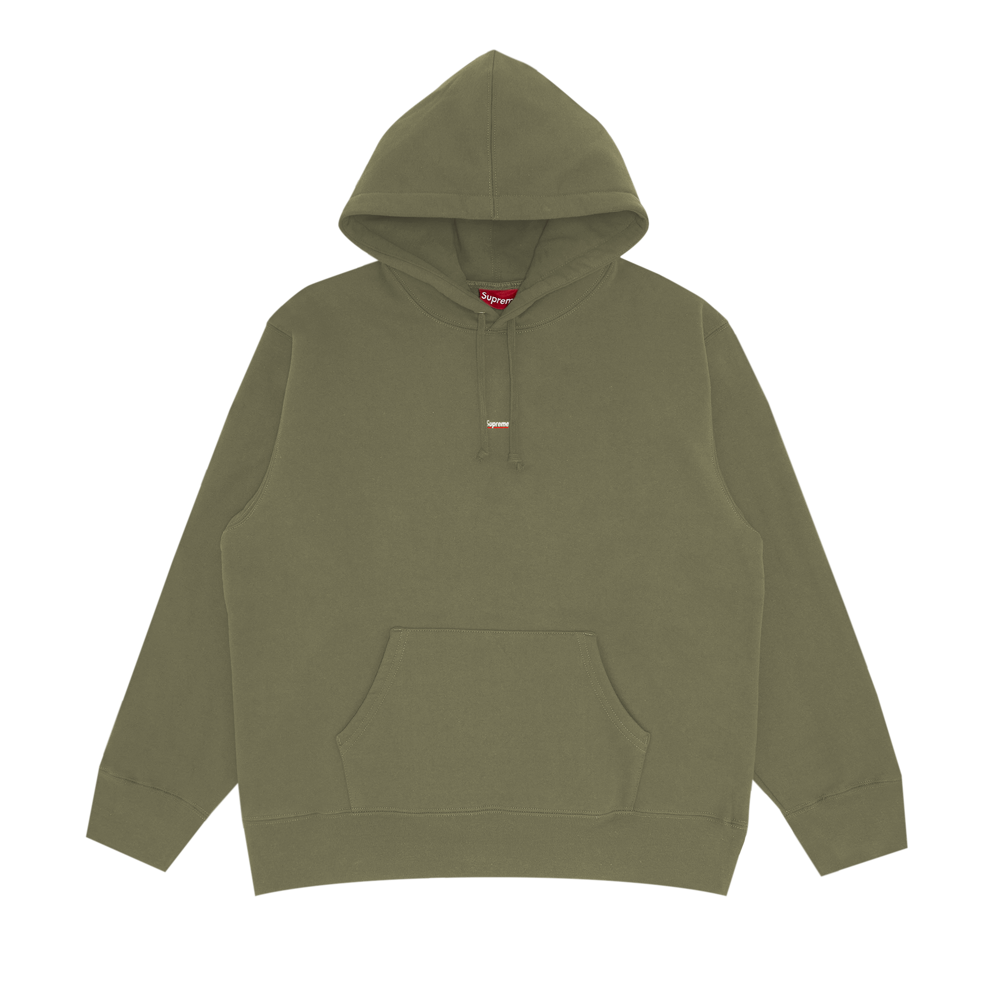 Supreme Underline Hooded Sweatshirt 'Light Olive'