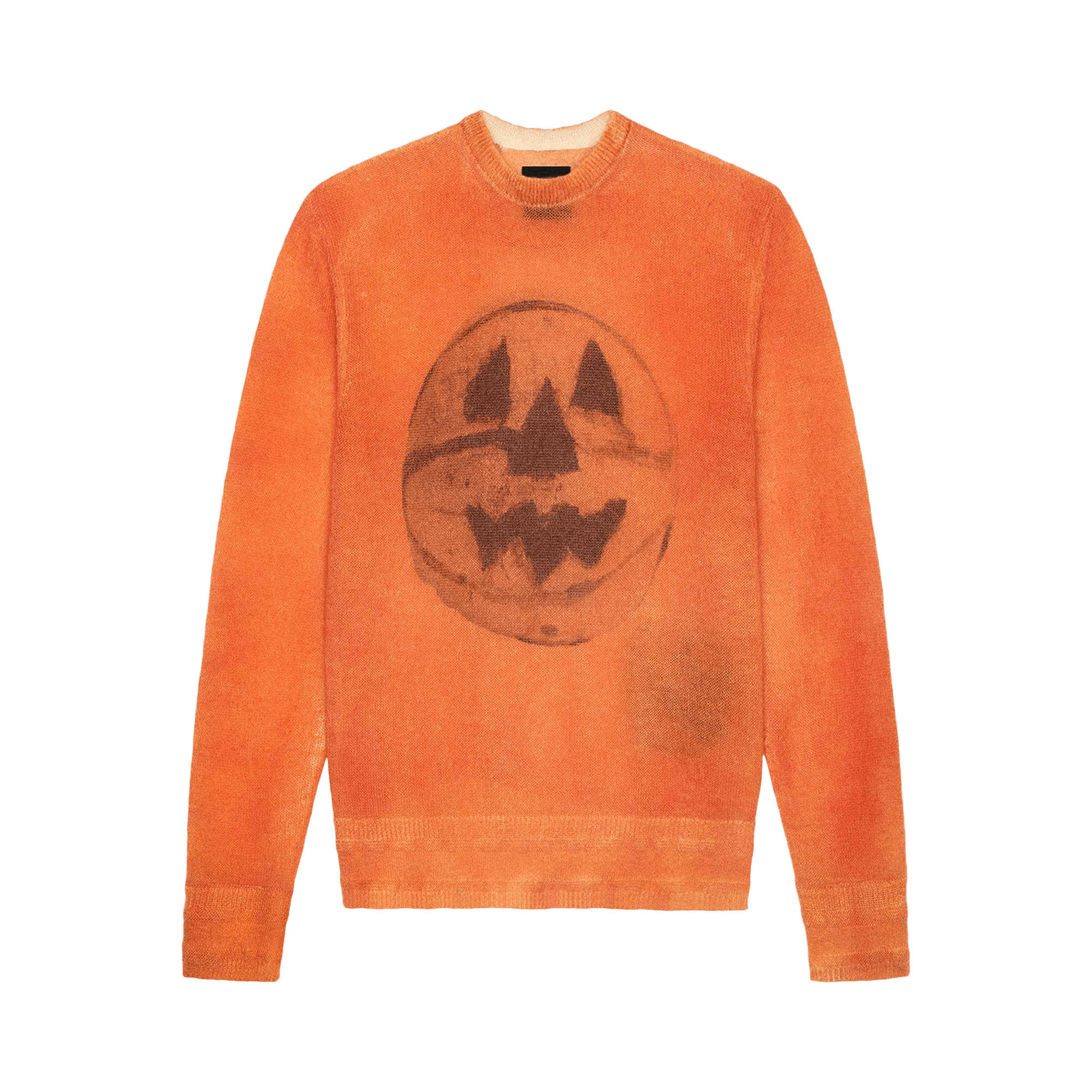 Pre-owned Givenchy Sweater With Ceramics Print 'orange'