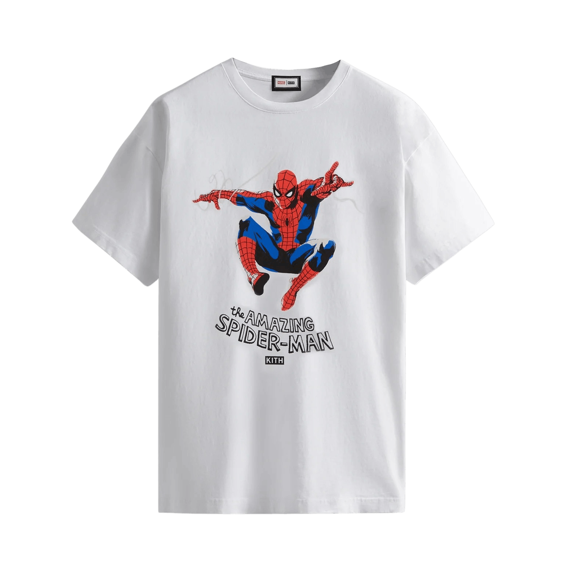 Pre-owned Kith For Spider-man Amazing For Spider-man Tee 'white'