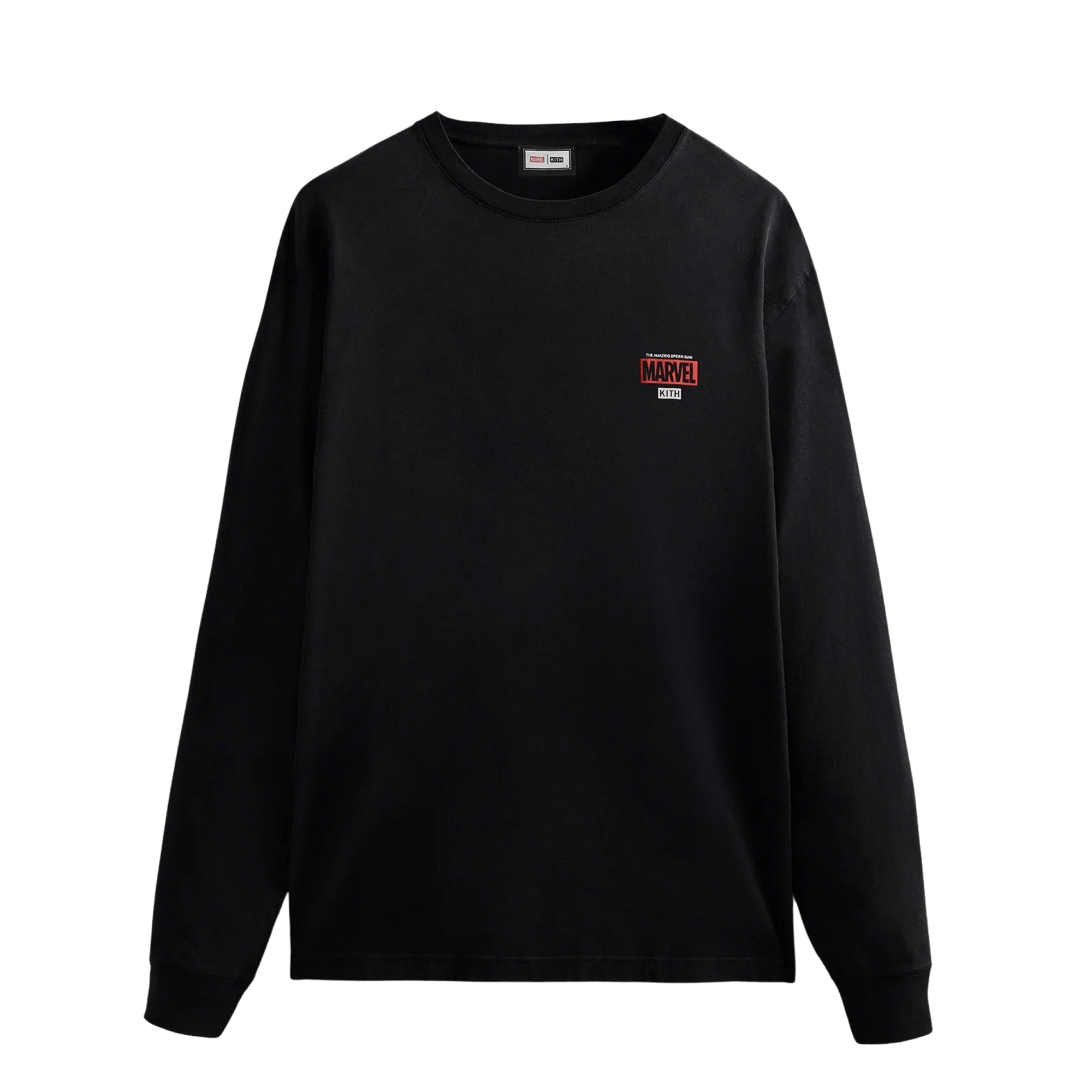 Kith For Spider-Man Timeline Long-Sleeve Tee 'Black'