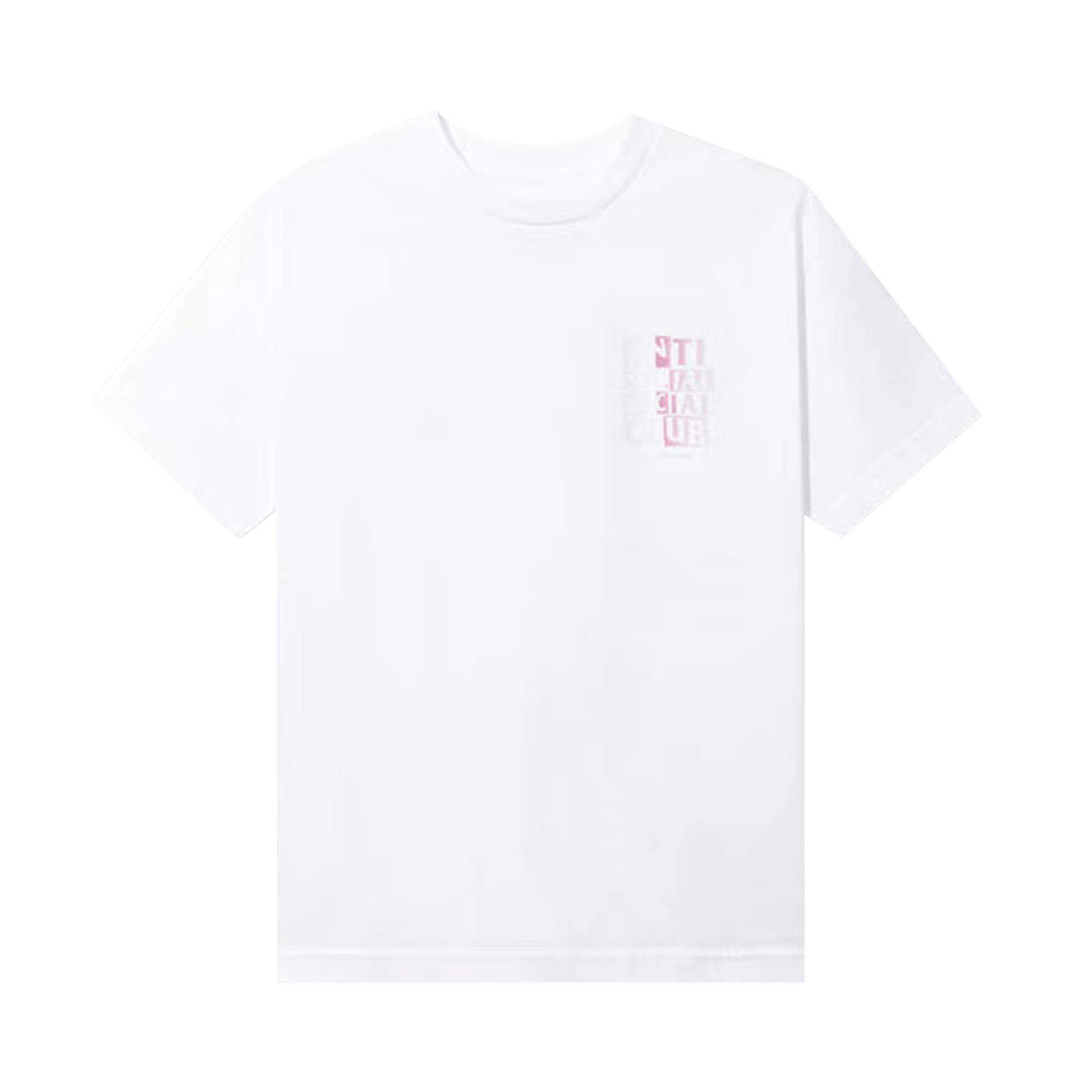 Pre-owned Anti Social Social Club Muted T-shirt 'white'