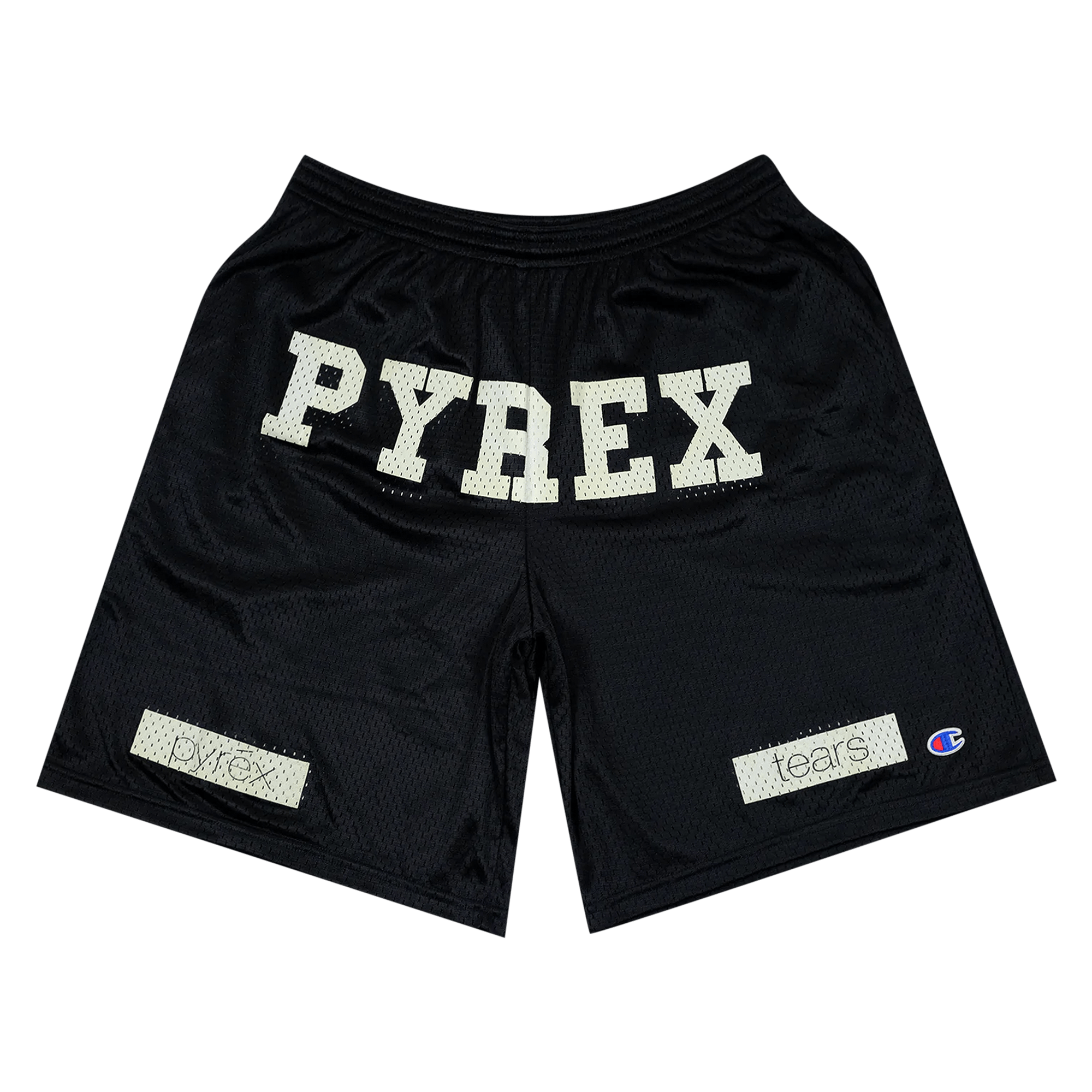 Pre-owned Denim Tears X Pyrex Tears Shorts 'black'