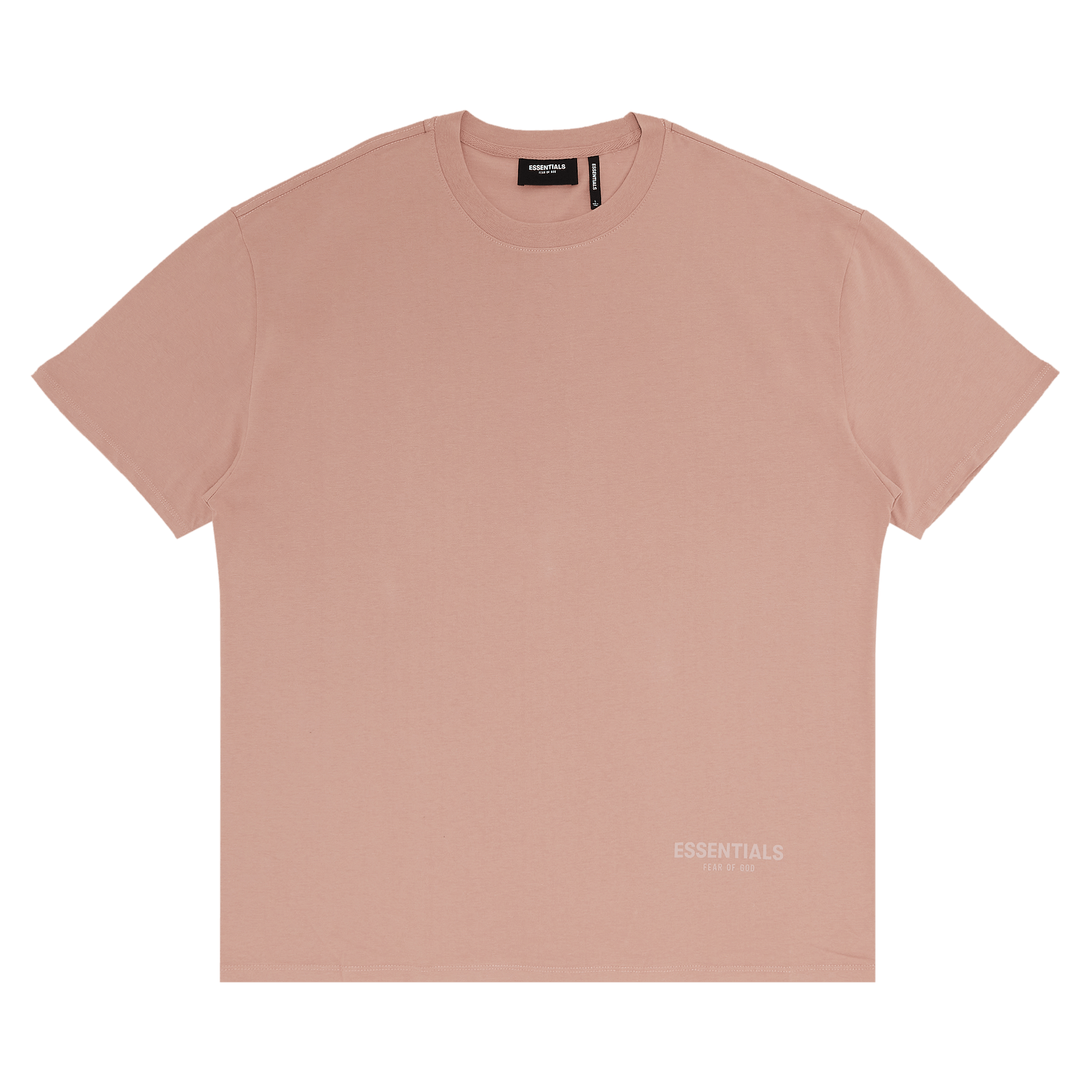 Pre-owned Essentials Fear Of God  3m Logo Boxy T-shirt 'blush' In Pink