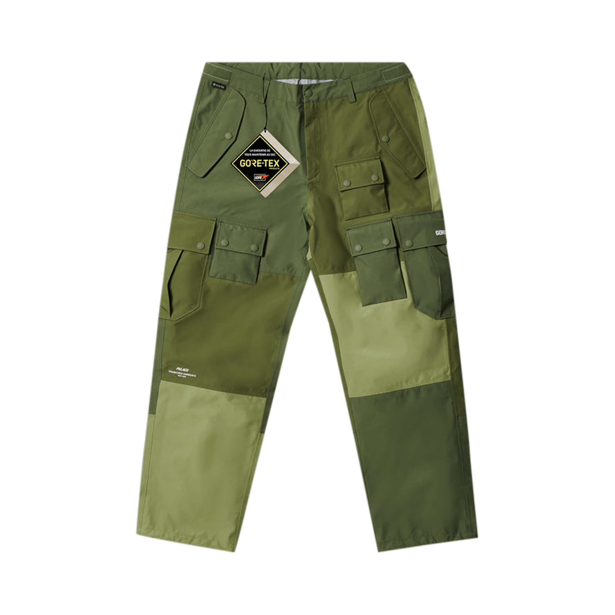 Pre-owned Palace X Engineered Garments Gore-tex Fa Pant 'olive' In Green