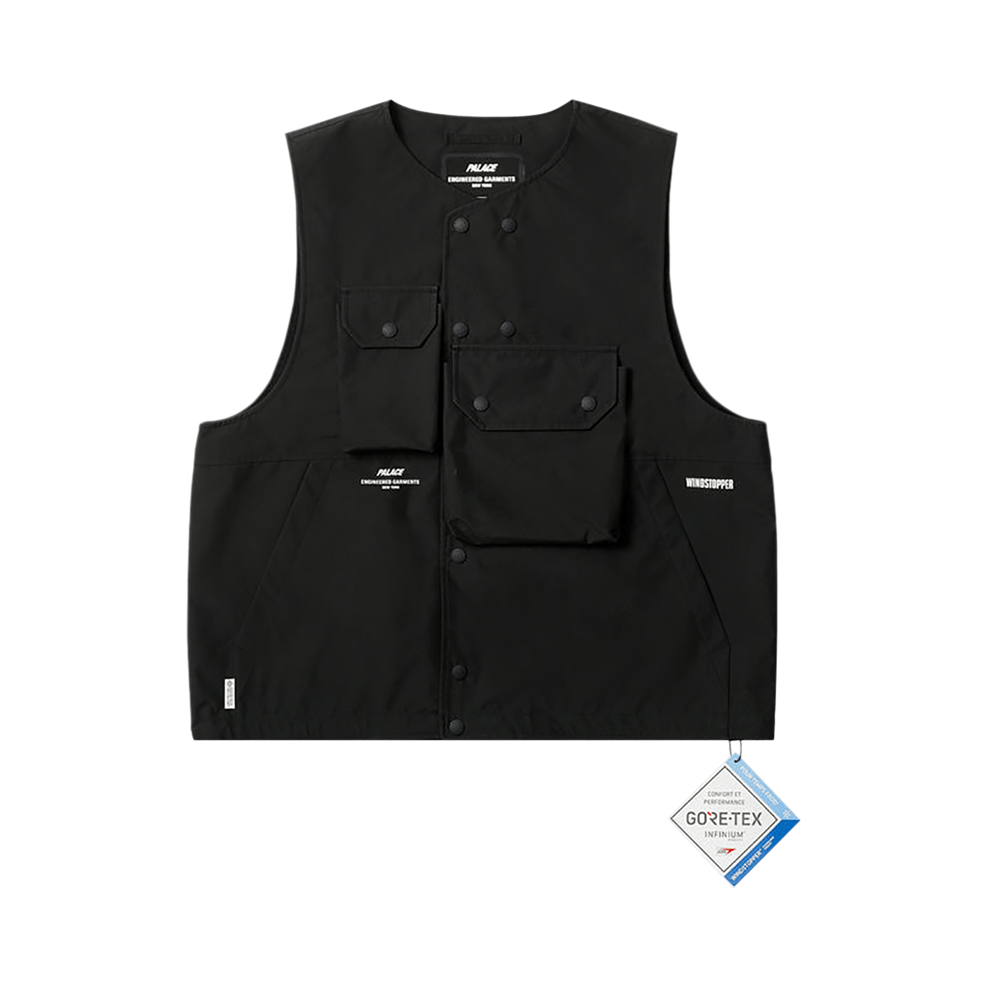 Palace x Engineered Garments GORE-TEX Infinium Cover Vest 'Black'