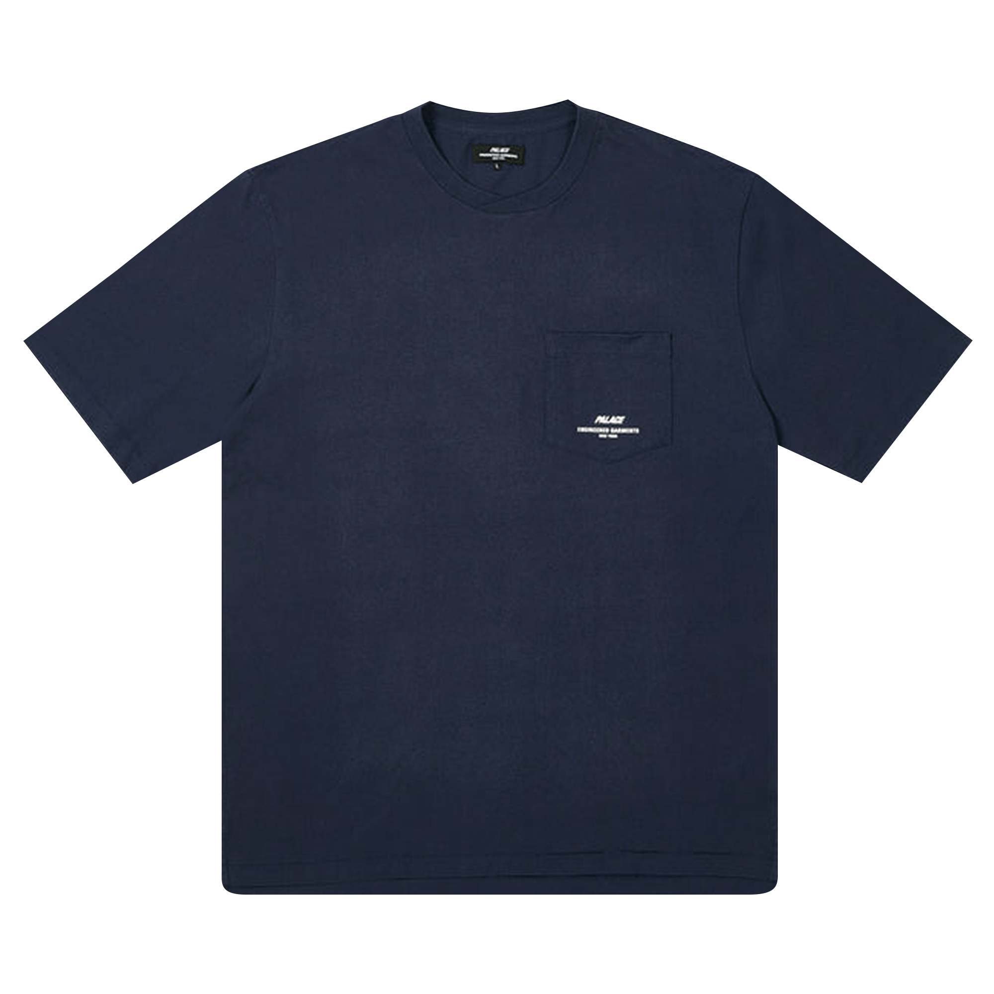 Pre-owned Palace X Engineered Garments Heavyweight T-shirt 'navy' In Blue
