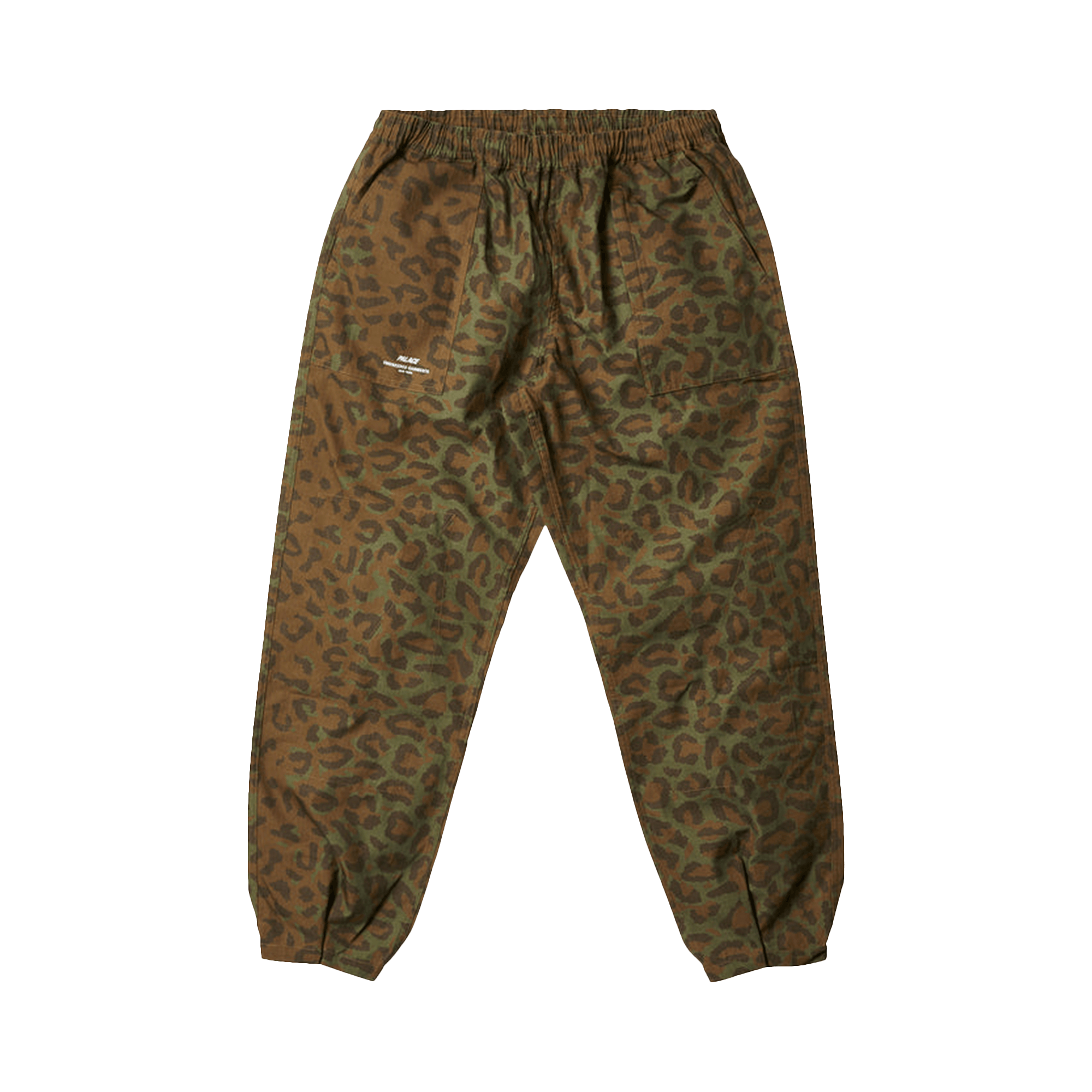 Palace x Engineered Garments Ripstop Washed Track Bottoms 'Cheetah'