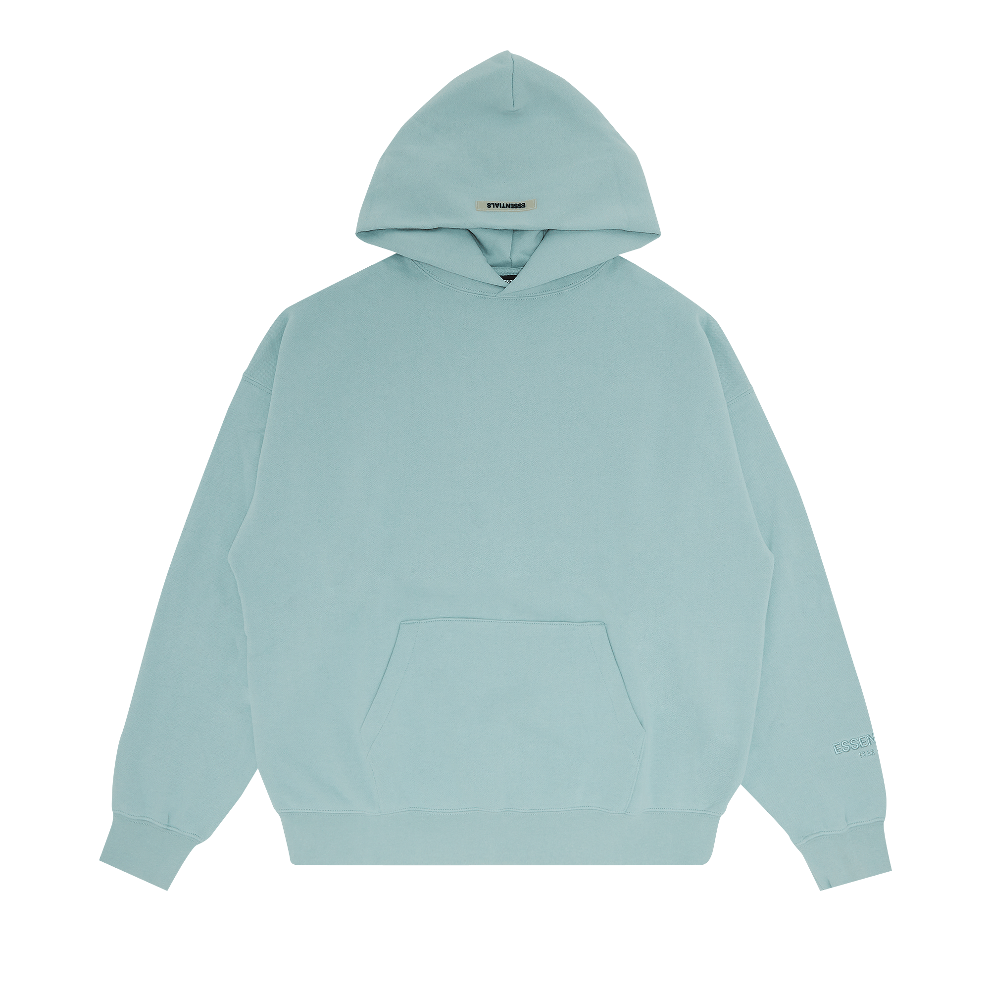 Pre-owned Essentials Fear Of God  3m Logo Pullover Hoodie 'blue'