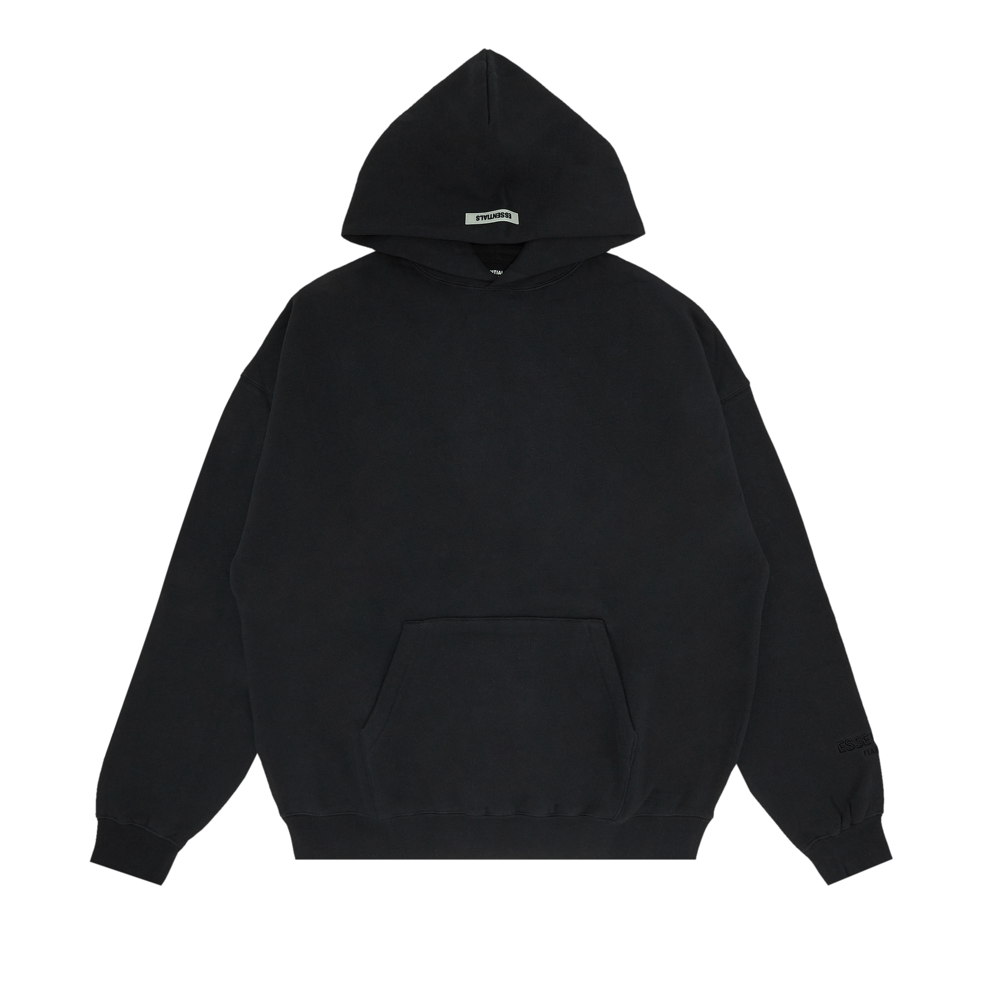 Pre-owned Essentials Fear Of God  3m Logo Pullover Hoodie 'black'