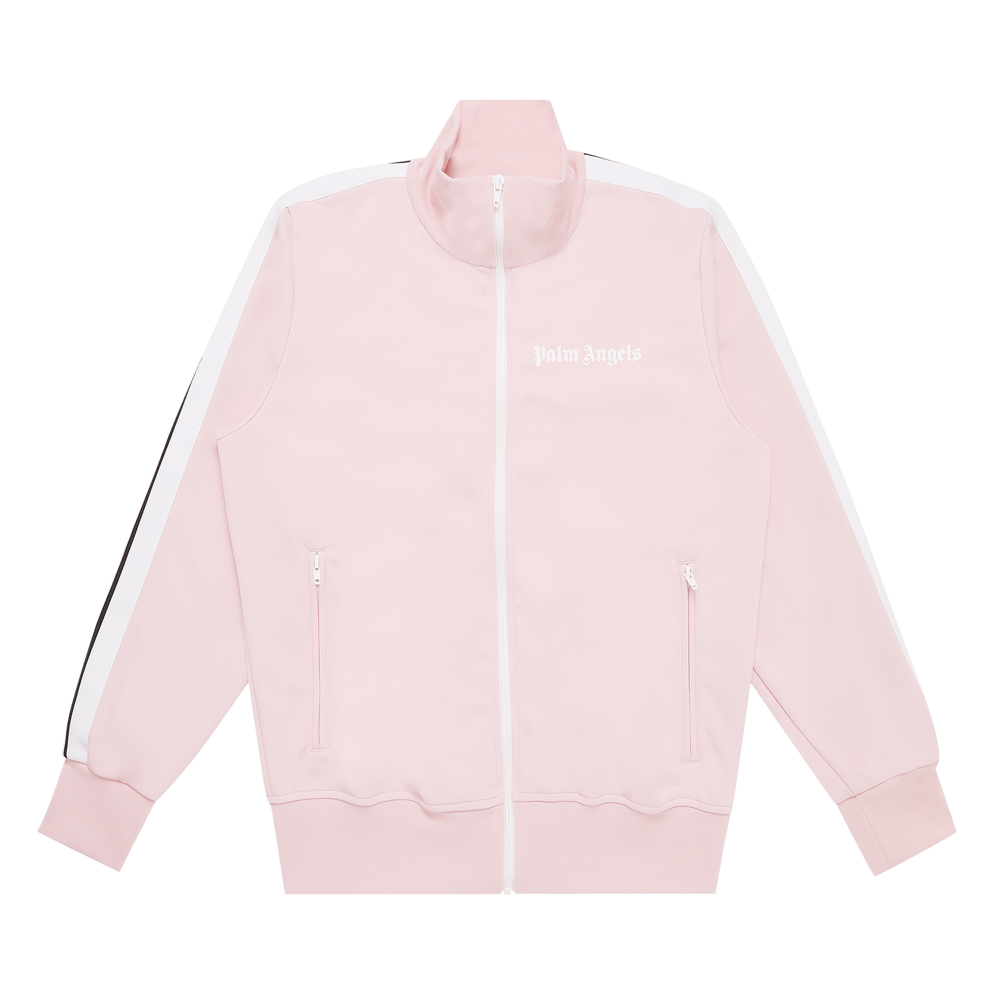 Palm Angels Classic Track Jacket 'Almond Blossom/White'