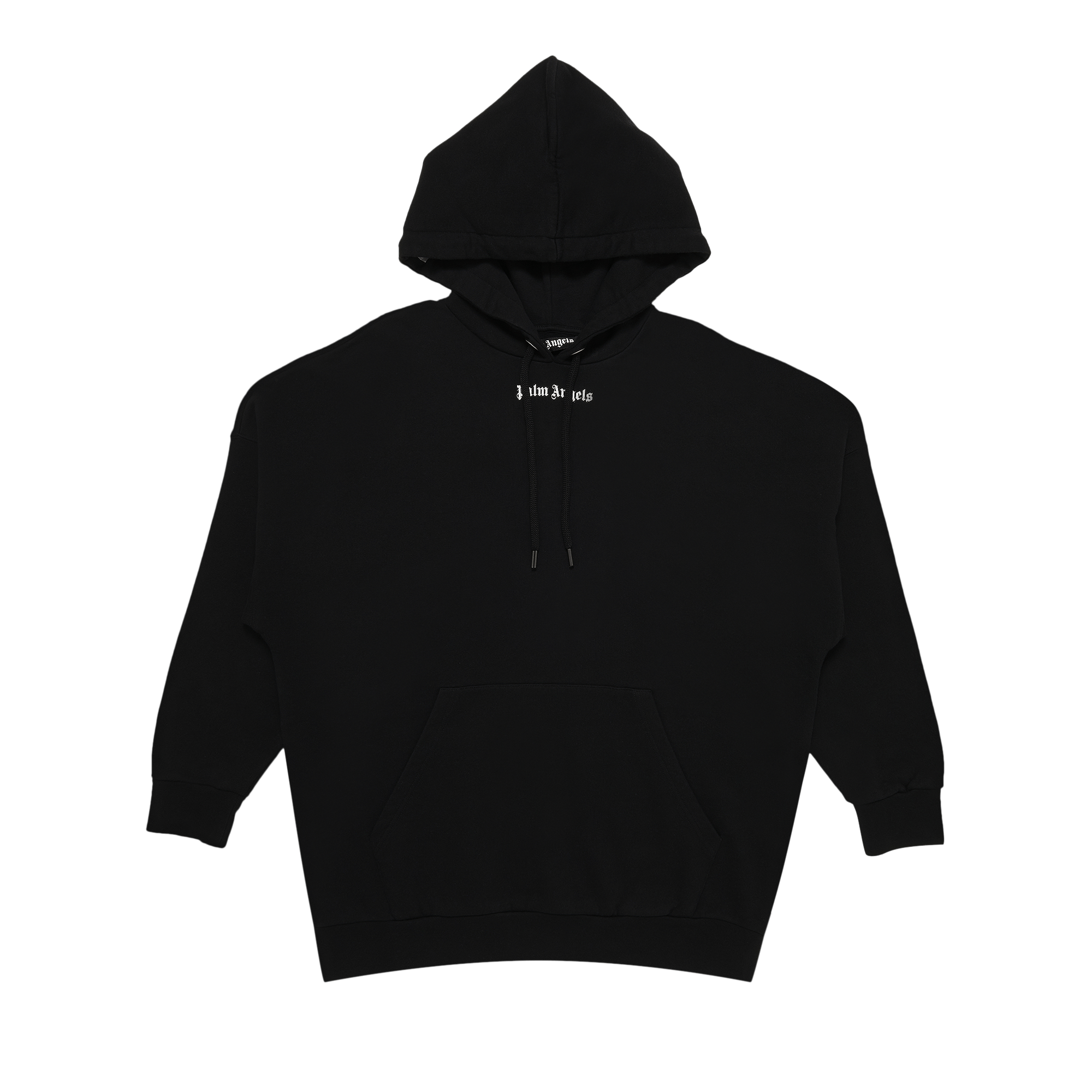 Palm Angels Classic Logo Over Hoodie 'Black/White'
