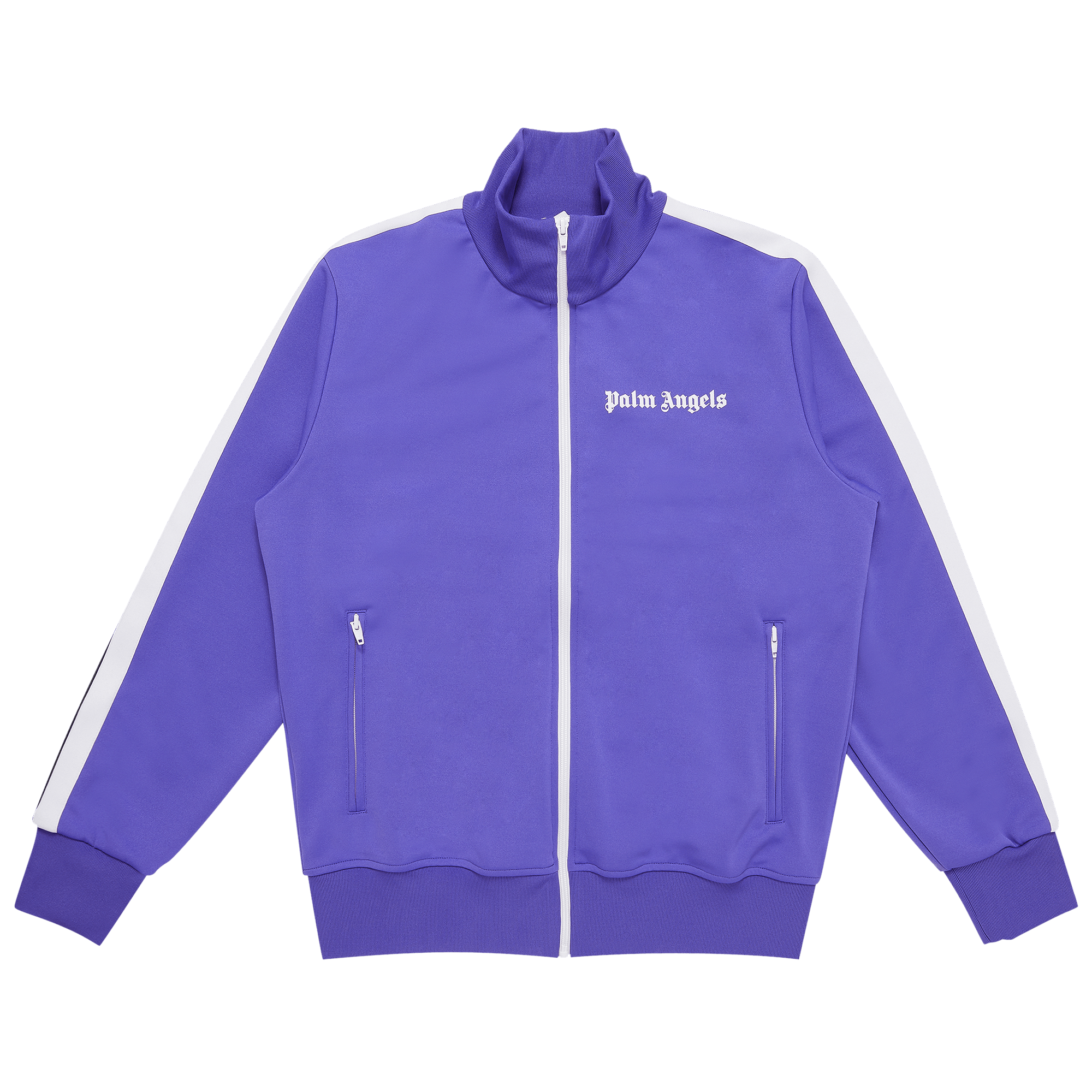 Palm Angels Classic Track Jacket 'Purple/White'