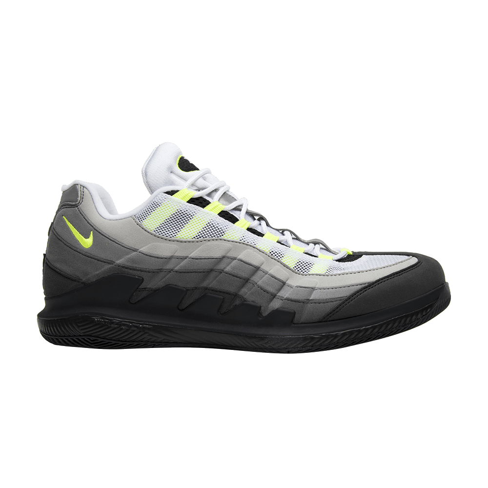 フェデラー ナイキコートヴェイパー RF X AM95 NEON イエロー