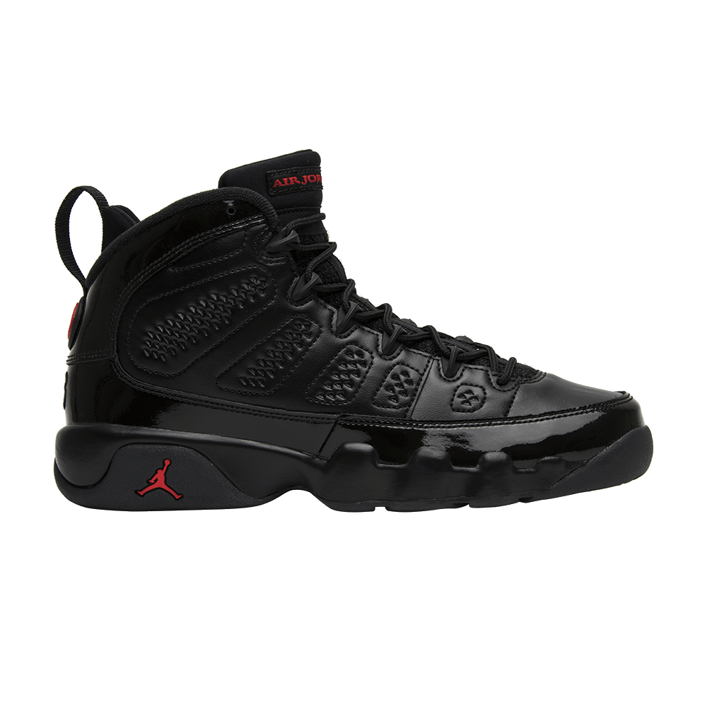 Pre-owned Air Jordan 9 Retro Bg 'bred' In Black