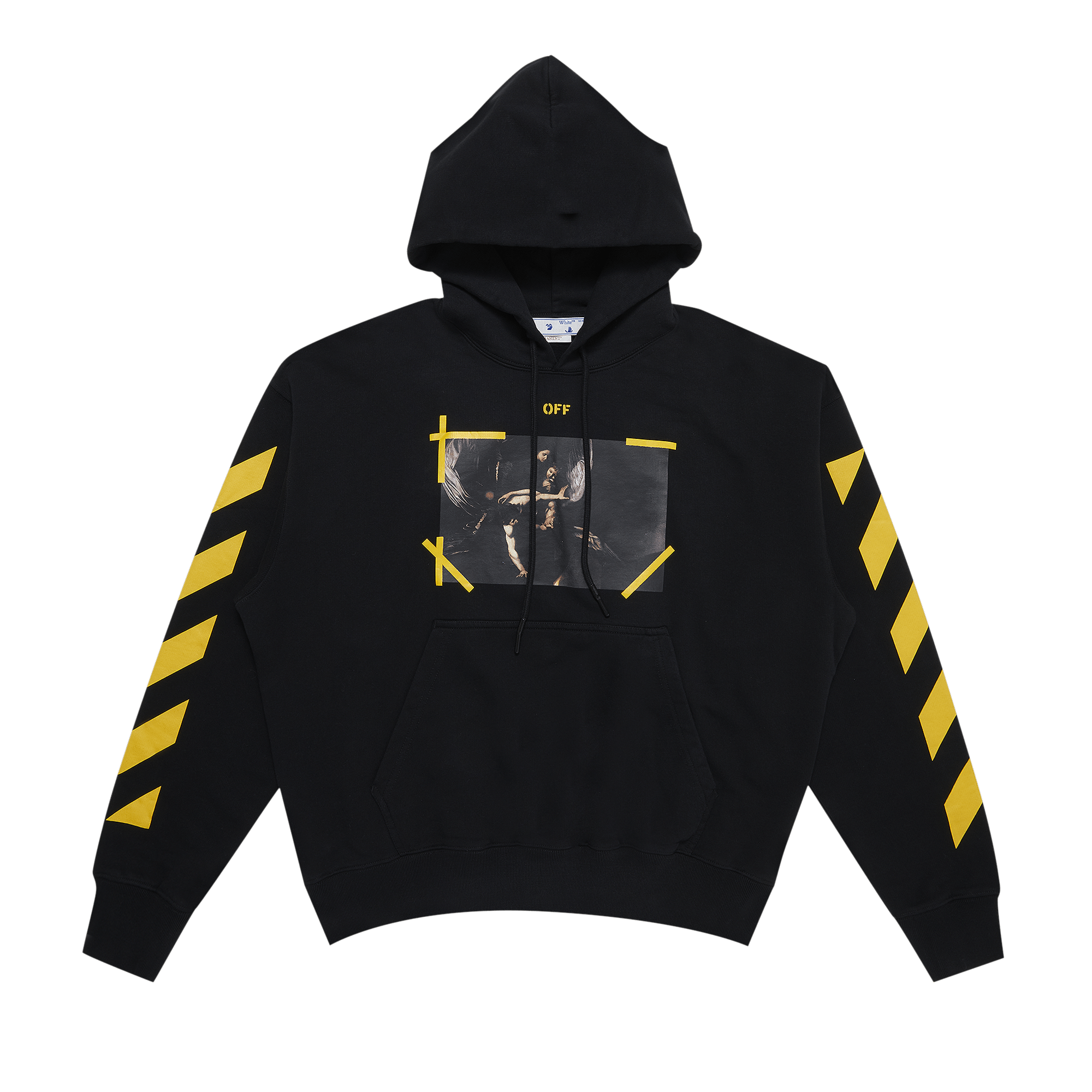 Off-White Caravaggio Printed Hoodie 'Black/White'