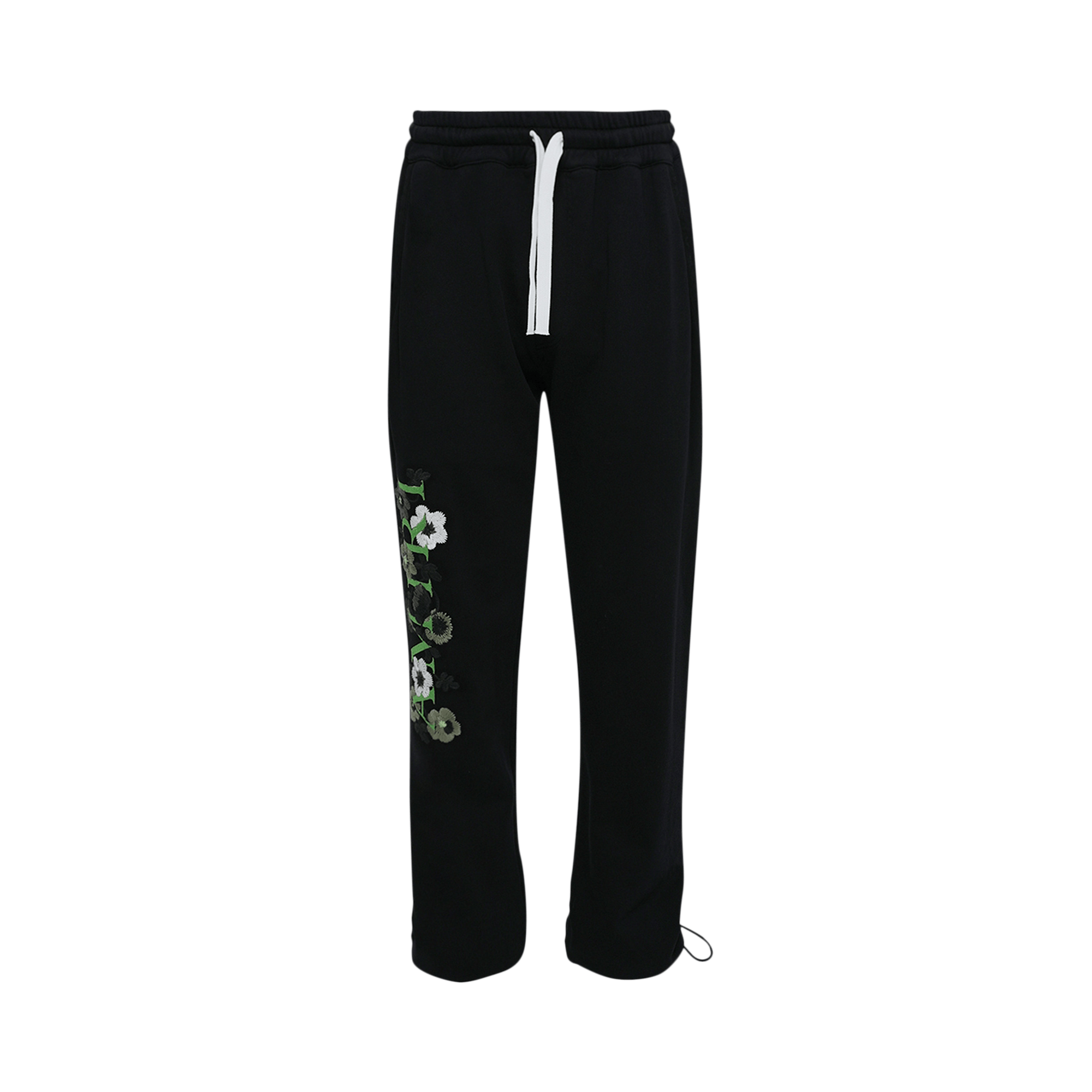 Pre-owned Amiri Flower Sweatpants 'black'
