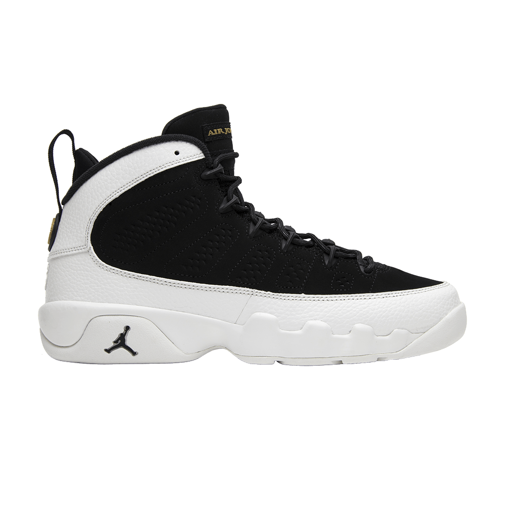 Pre-owned Air Jordan 9 Retro Bg 'los Angeles' In Black