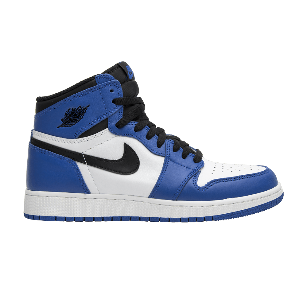 Pre-owned Air Jordan 1 Retro High Og Bg 'game Royal' In White