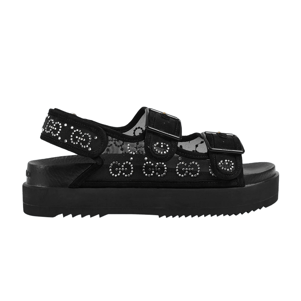 Gucci Wmns GG Sandal 'Crystals - Black'