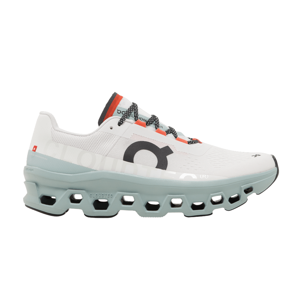 Pre-owned On Cloudmster 'frost Surf' In White