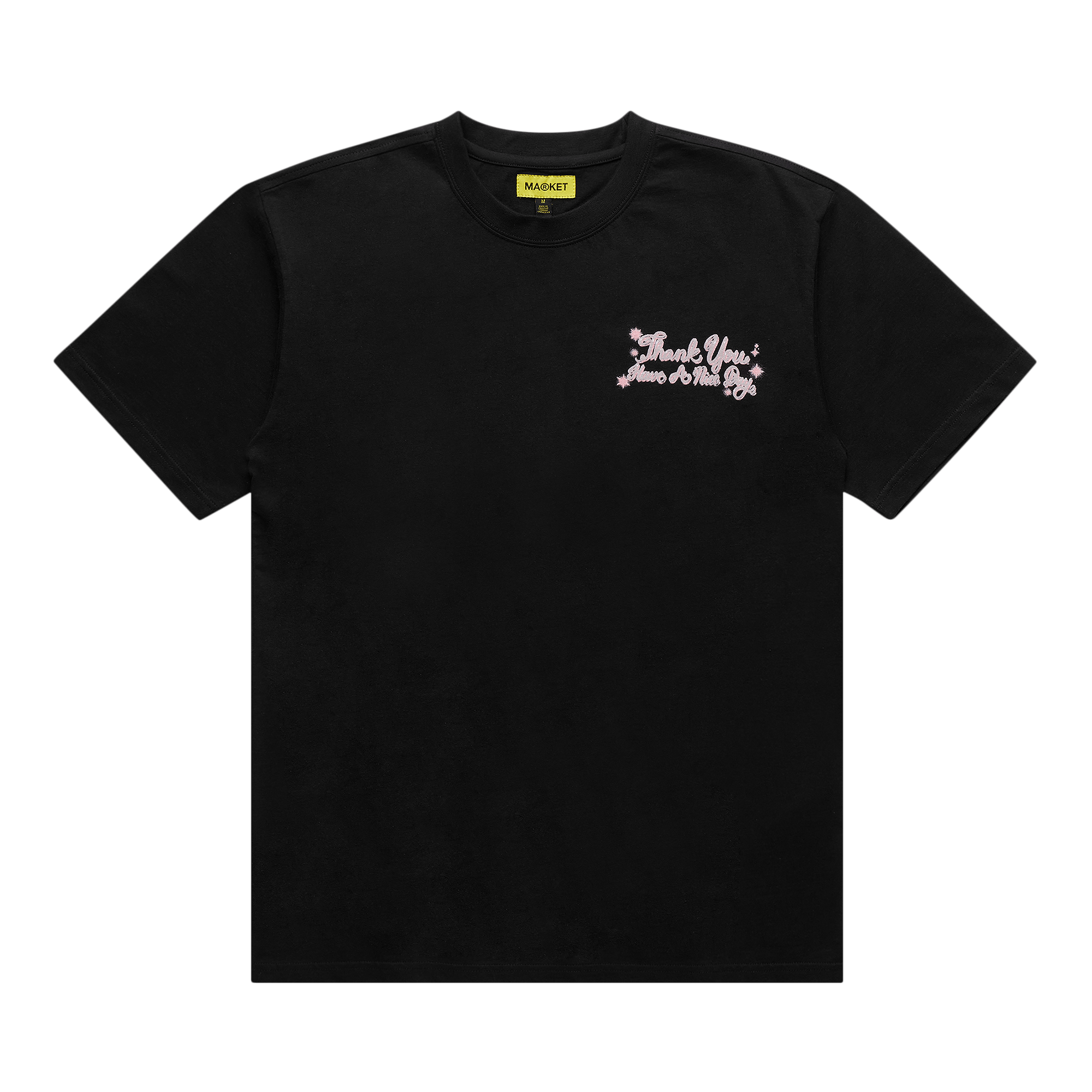 Pre-owned Market Thank You Rose Tee 'black'