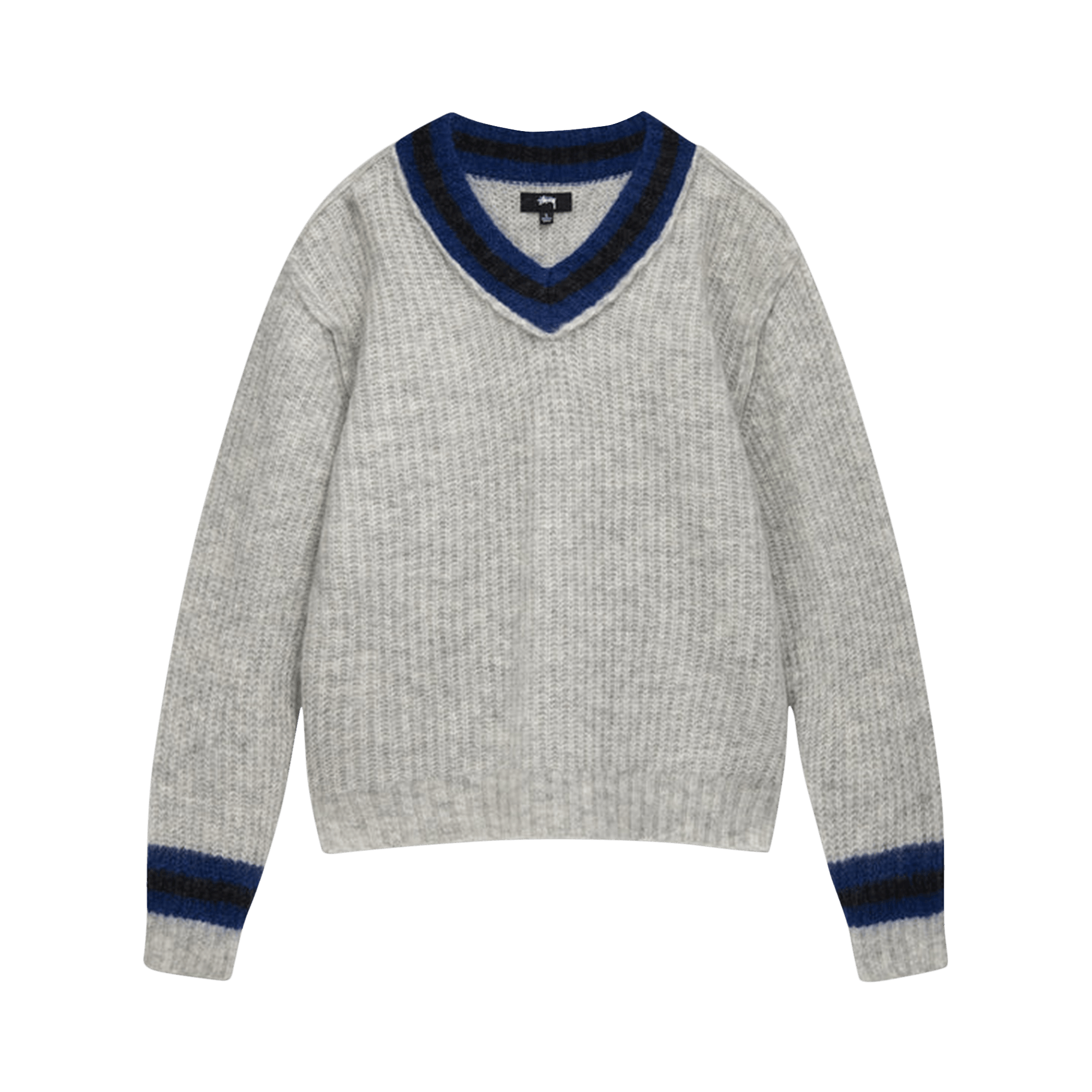 Stussy Mohair Tennis Sweater 'Ash'