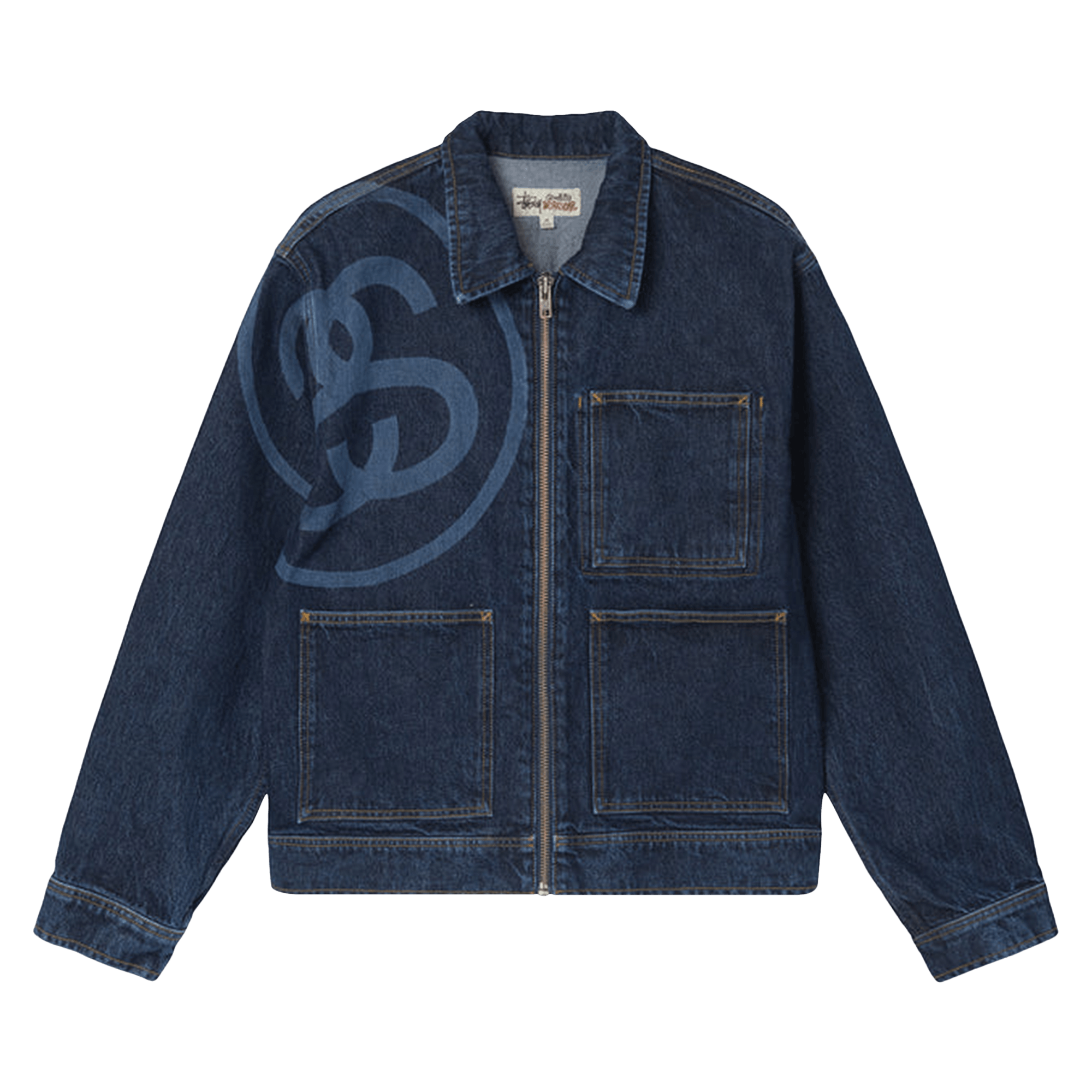 Stussy SS-Link Zip Work Jacket 'One Wash'