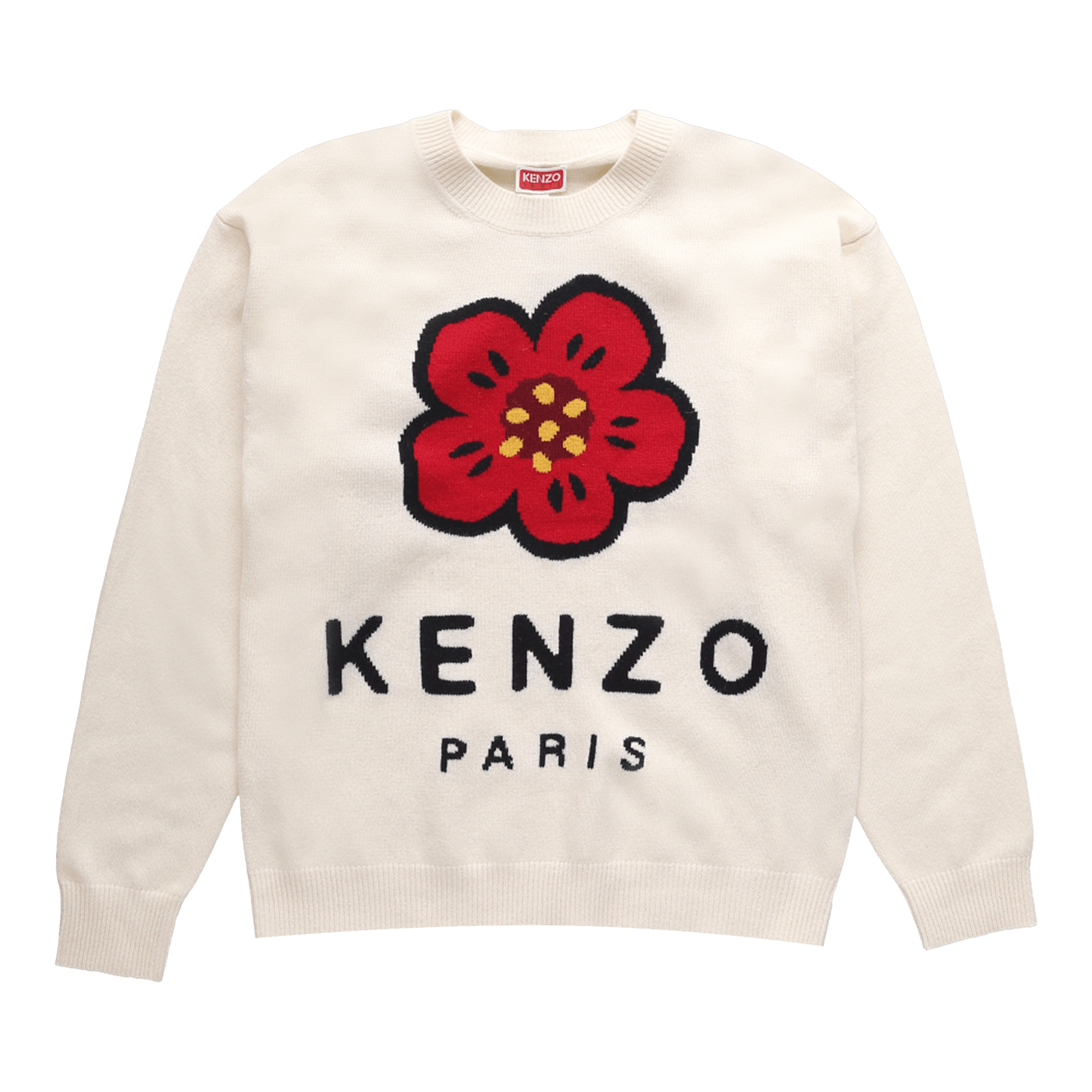 Kenzo Paris Regular Jumper 'Off White'