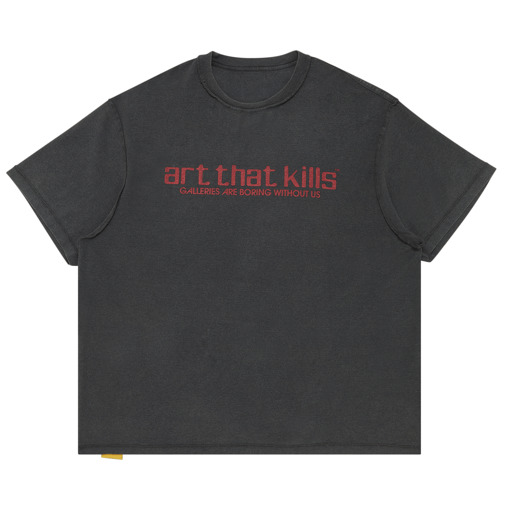 Gallery Dept. ATK Rev French Logo Tee 'Faded Black'