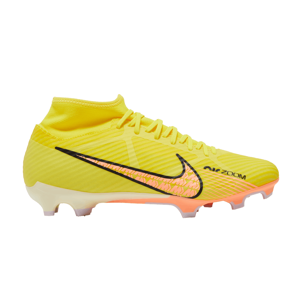 Zoom Mercurial Superfly 9 Academy MG 'Yellow Strike Sunset Glow'