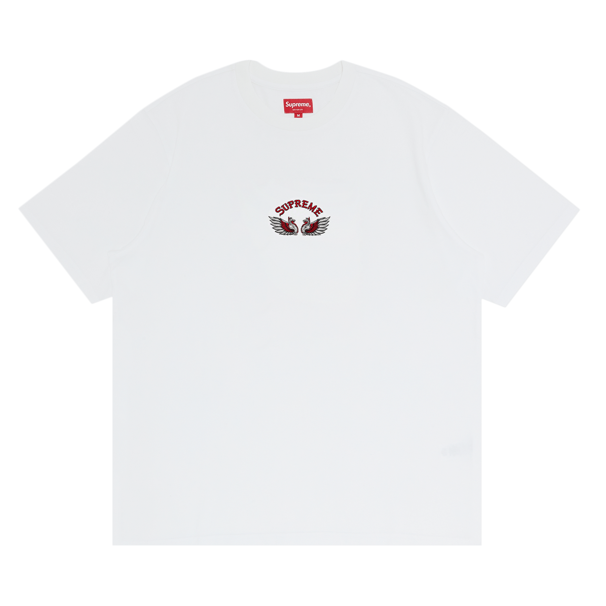 Pre-owned Supreme Phoenix Short-sleeve Top 'white'