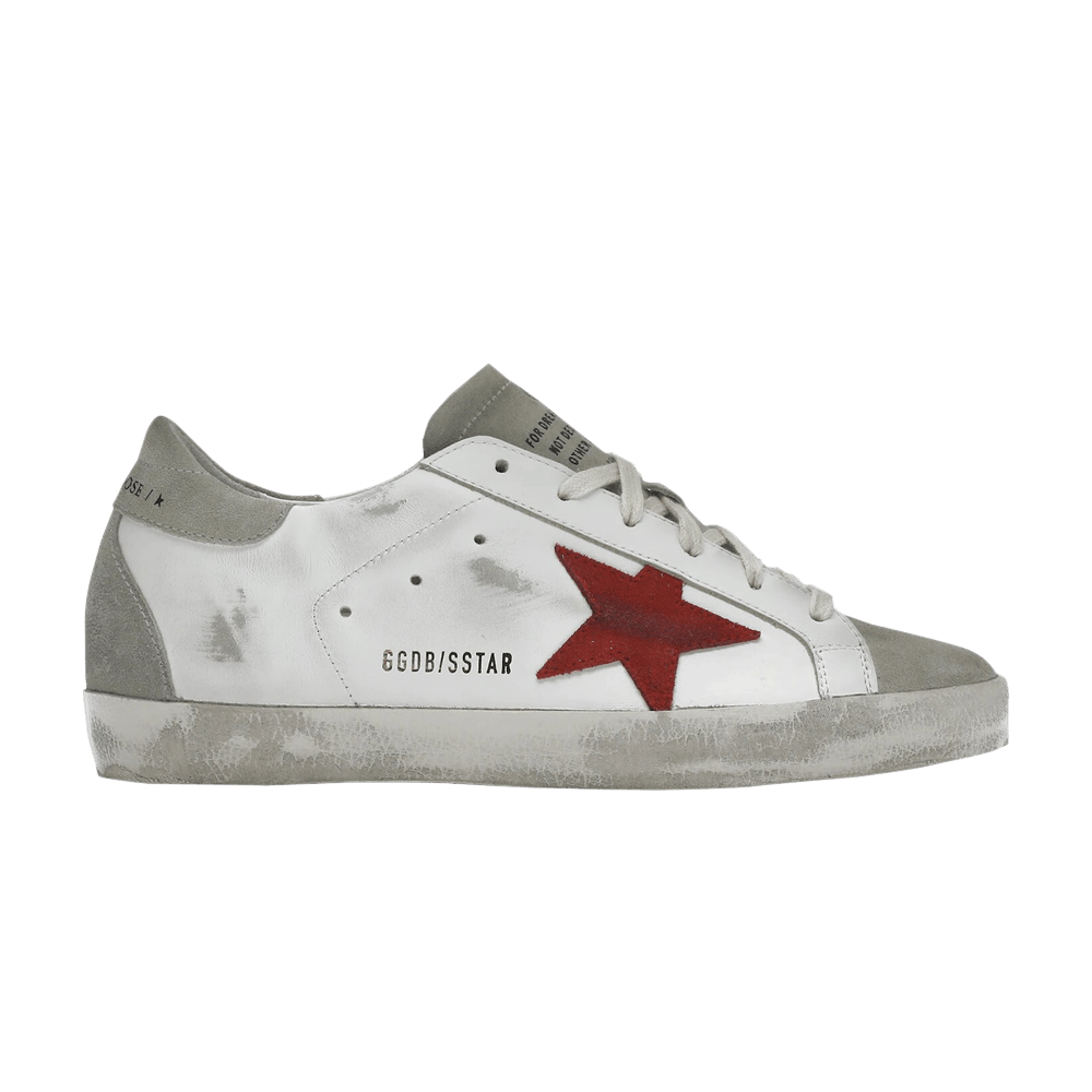 Golden Goose Wmns Superstar 'White Ice Red'