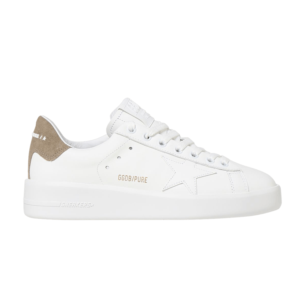Golden Goose Wmns Purestar 'White Taupe'