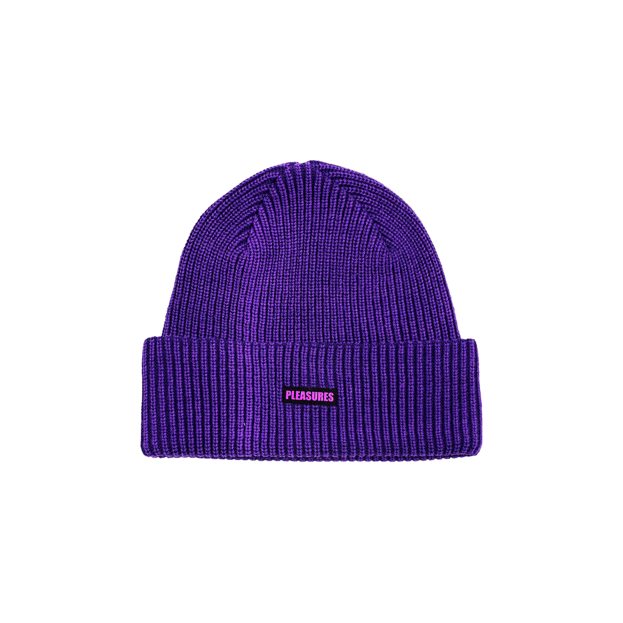 Pre-owned Pleasures Impact Logo Beanie 'purple'