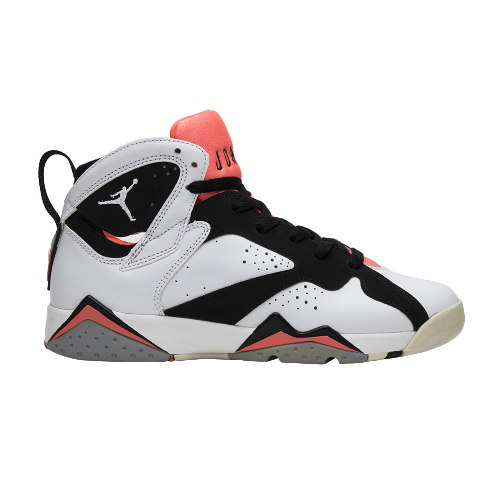 Pre-owned Air Jordan 7 Retro Gg 'hot Lava' In White