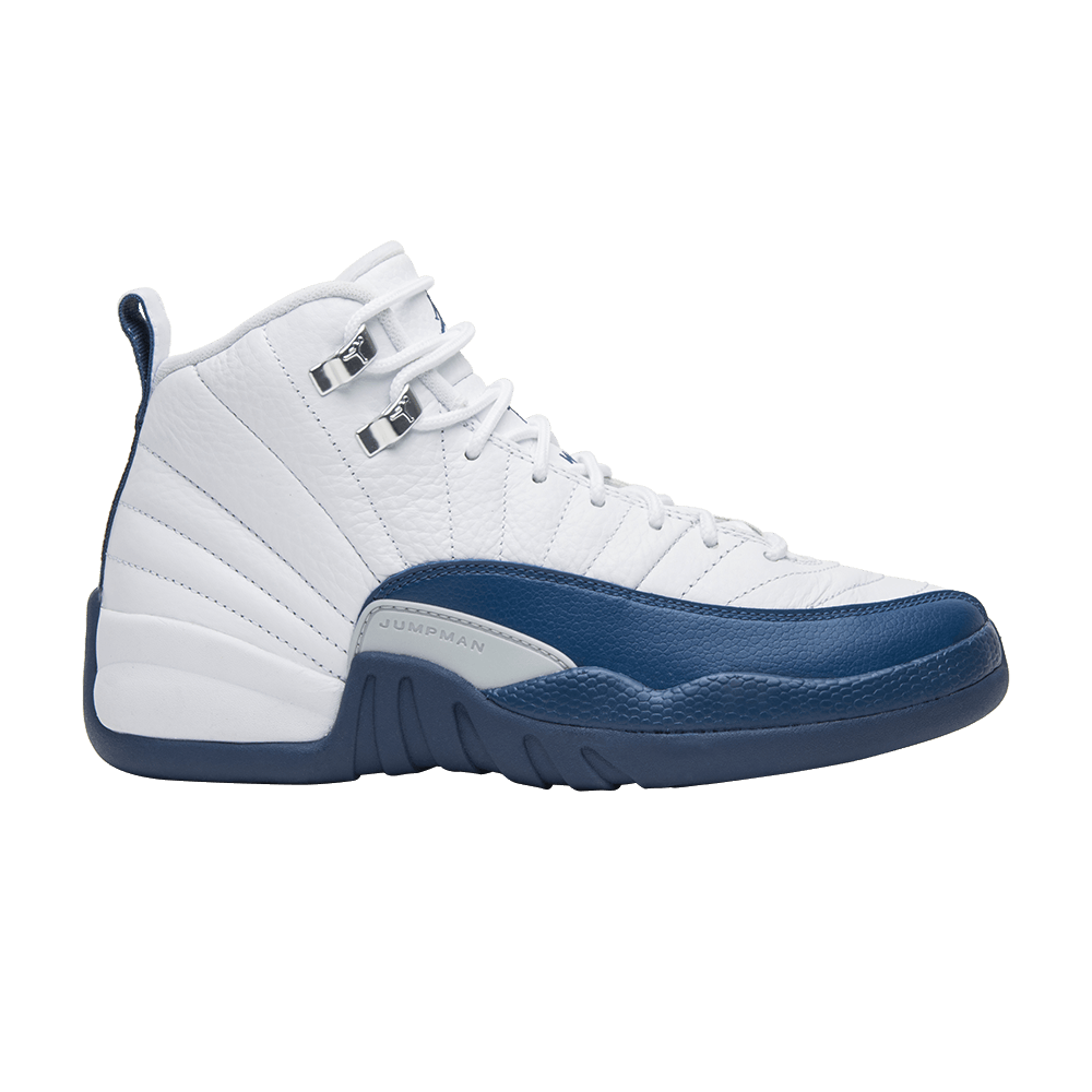 Pre-owned Air Jordan 12 Retro Bg 'french Blue' 2016 In White
