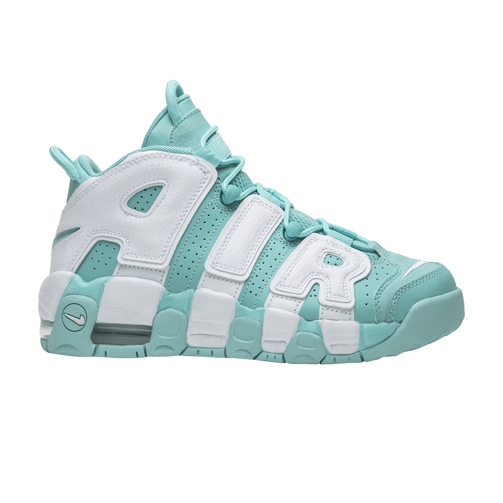 Pre-owned Nike Air More Uptempo Gs 'island Green'