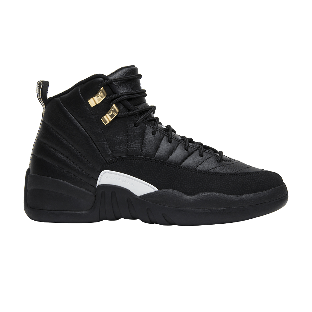 Pre-owned Air Jordan 12 Retro Bg 'the Master' In Black