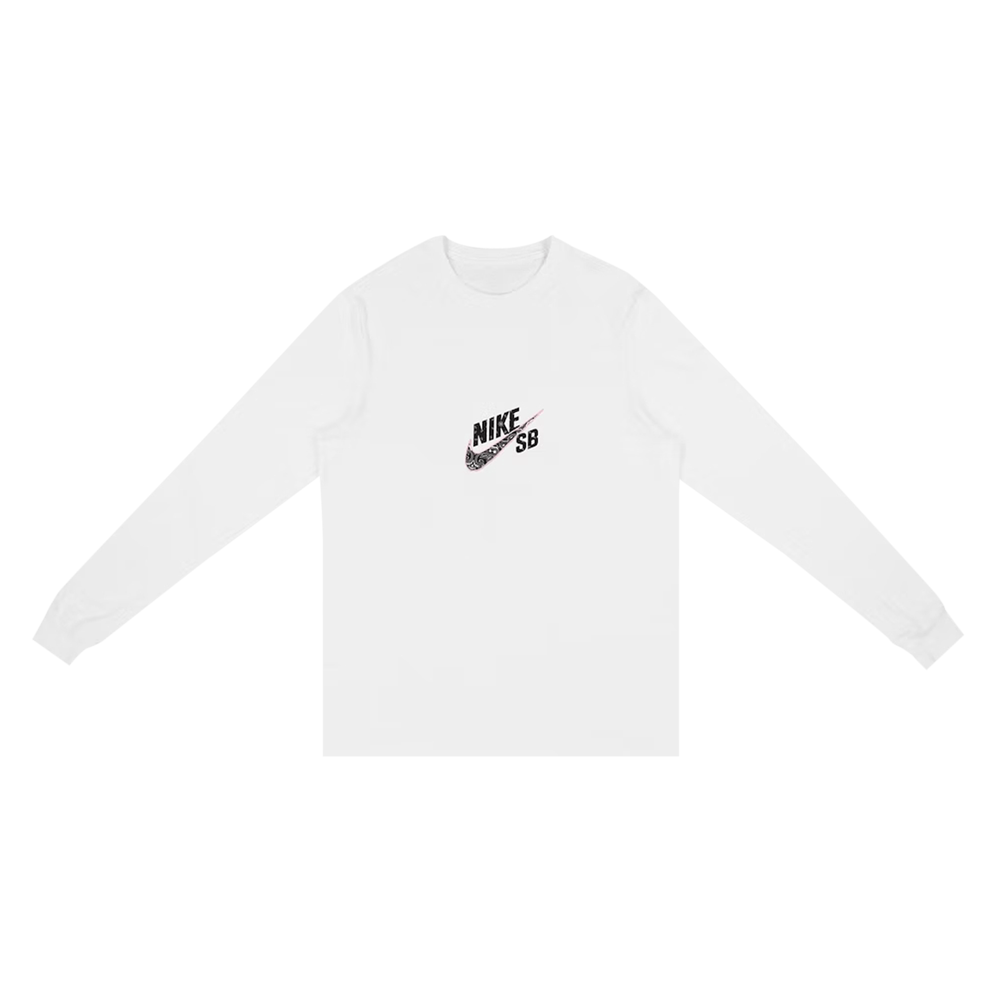 Pre-owned Cactus Jack By Travis Scott For Nike Long-sleeve T-shirt 'white'