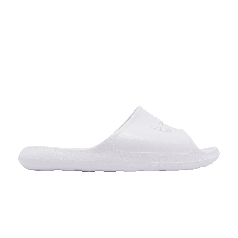 Pre-owned Nike Wmns Victori One Shower Slide 'triple White'