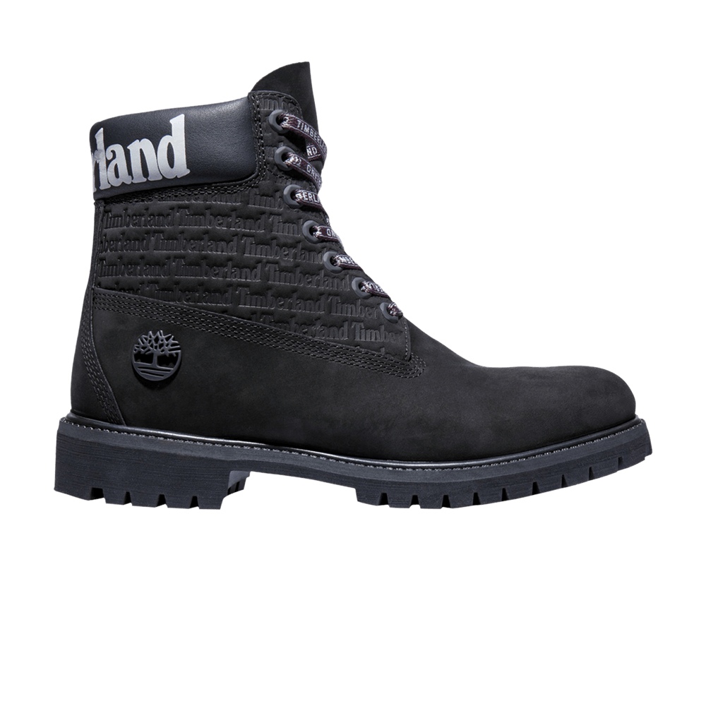 Timberland 6 Inch Premium Boot 'All Over Logo - Black'