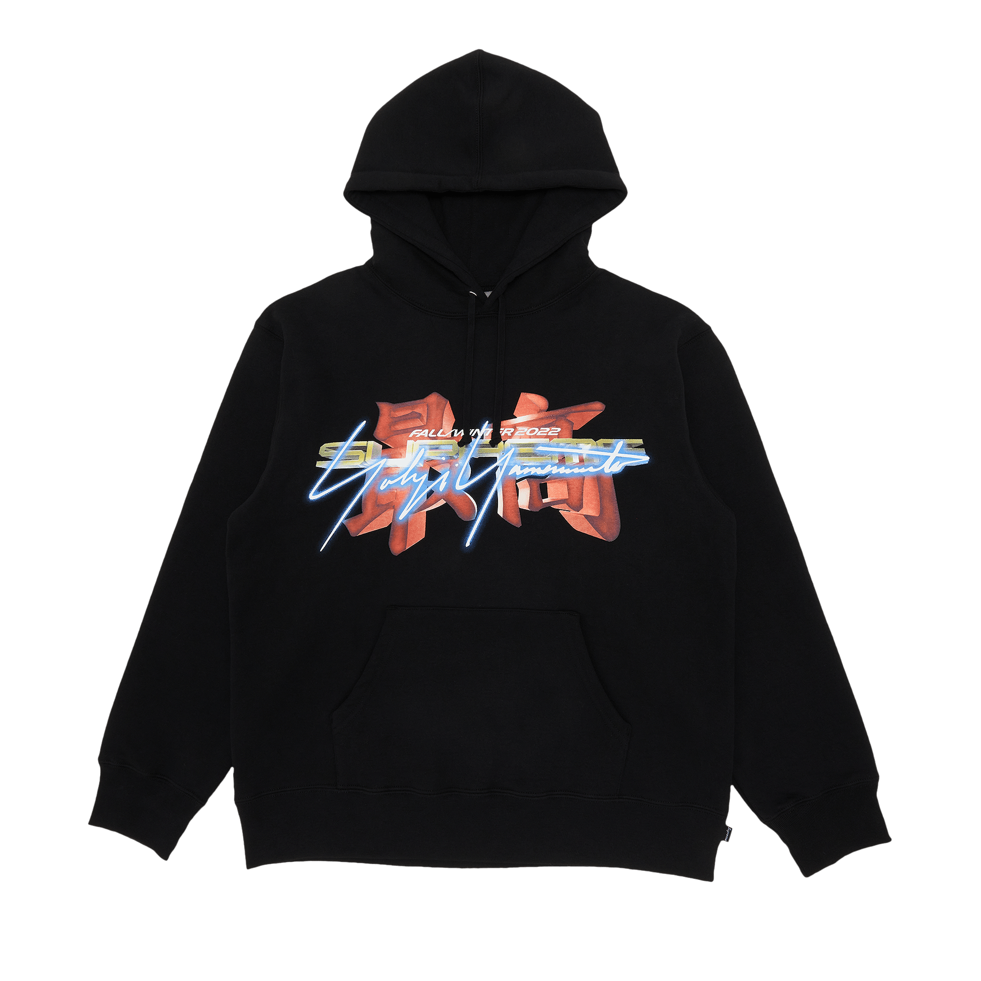 Supreme x Yohji Yamamoto x TEKKEN Hooded Sweatshirt 'Black'