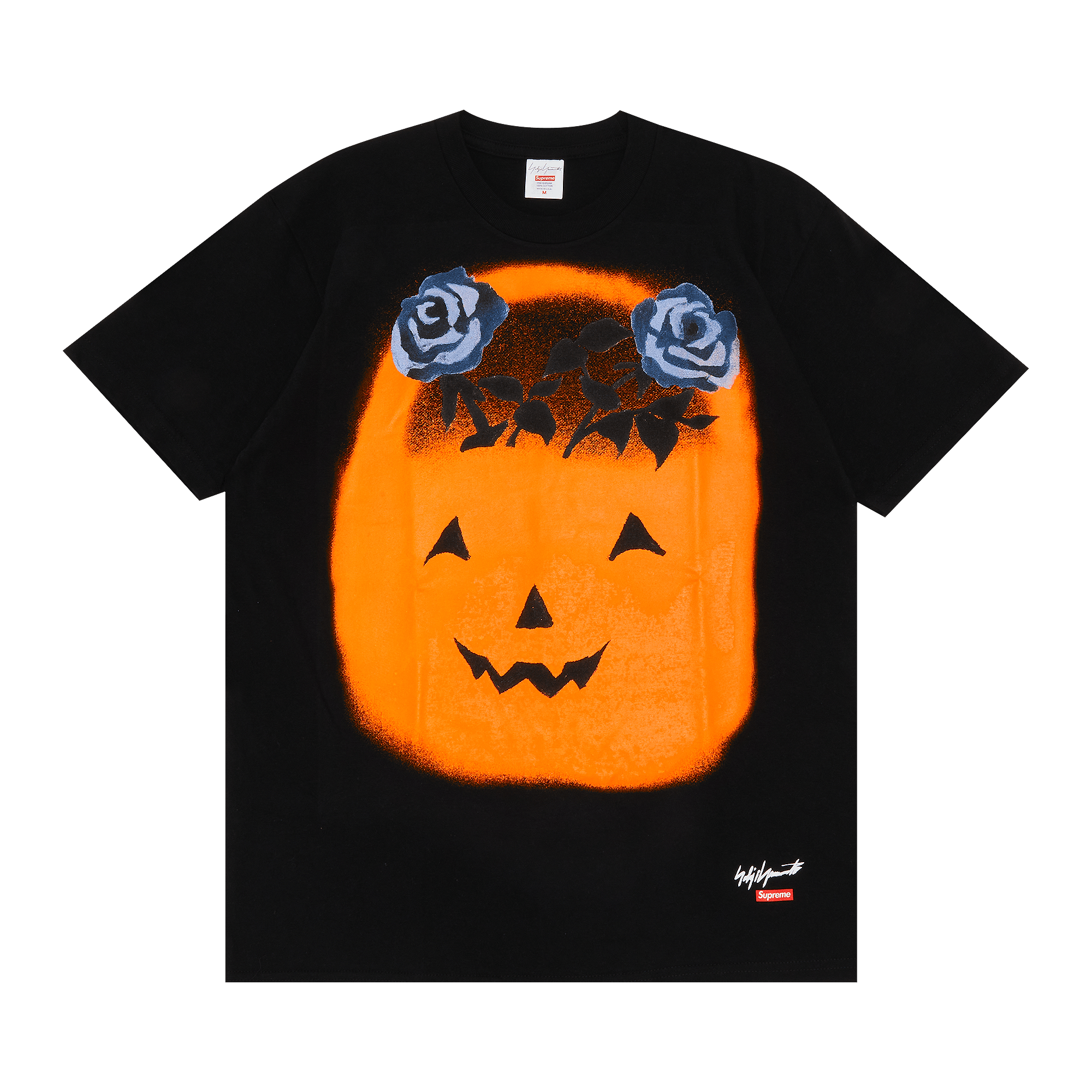 Supreme x Yohji Yamamoto Pumpkin Tee 'Black'