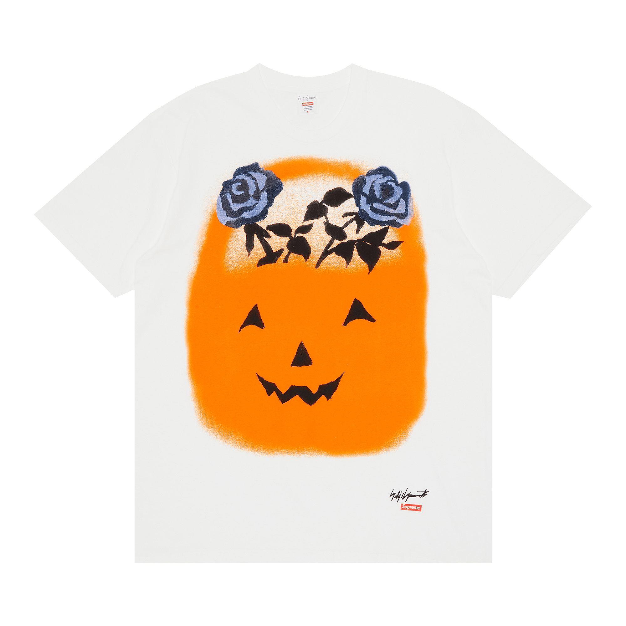 Supreme x Yohji Yamamoto Pumpkin Tee 'White'