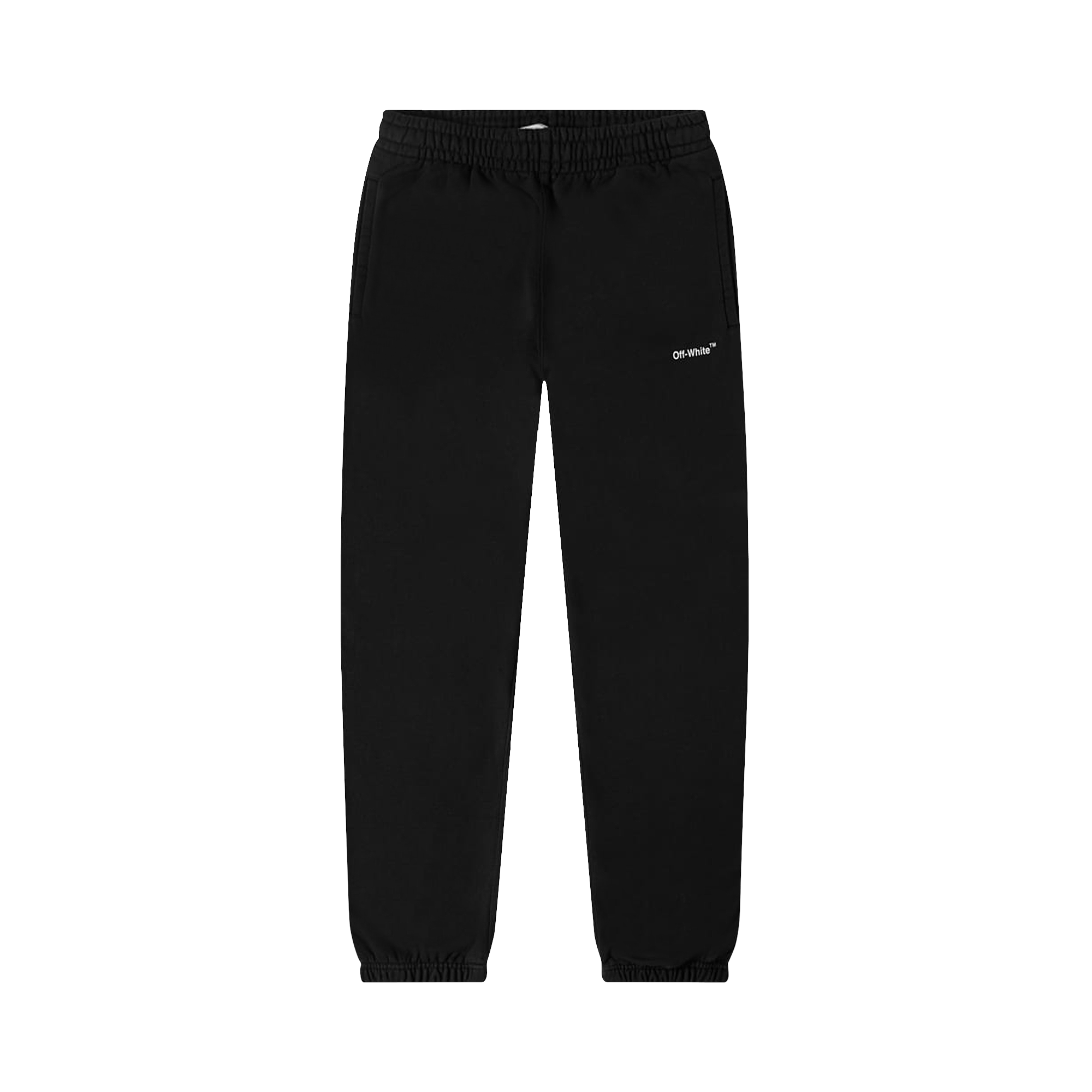 Off-White Chain Arrow Slim Sweatpants 'Black/White'