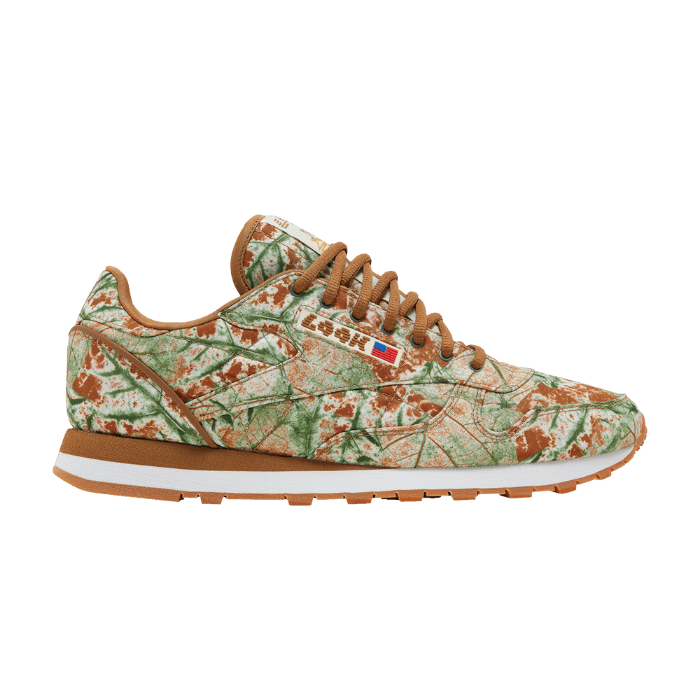 LQQK Studios x Reebok Classic Leather 'Leaf Camo'