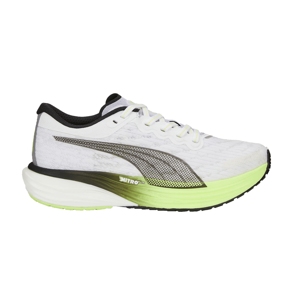 Pre-owned Puma Wmns Deviate Nitro 2 'white Fizzy Apple'